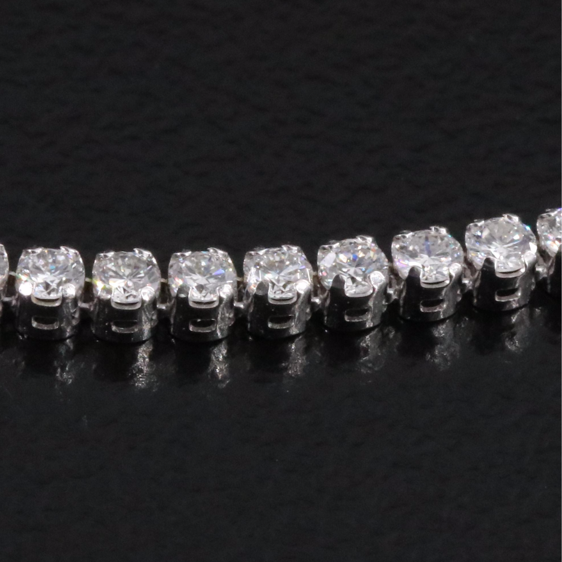 14K 2.00 CTW Lab Grown Diamond Line Bracelet