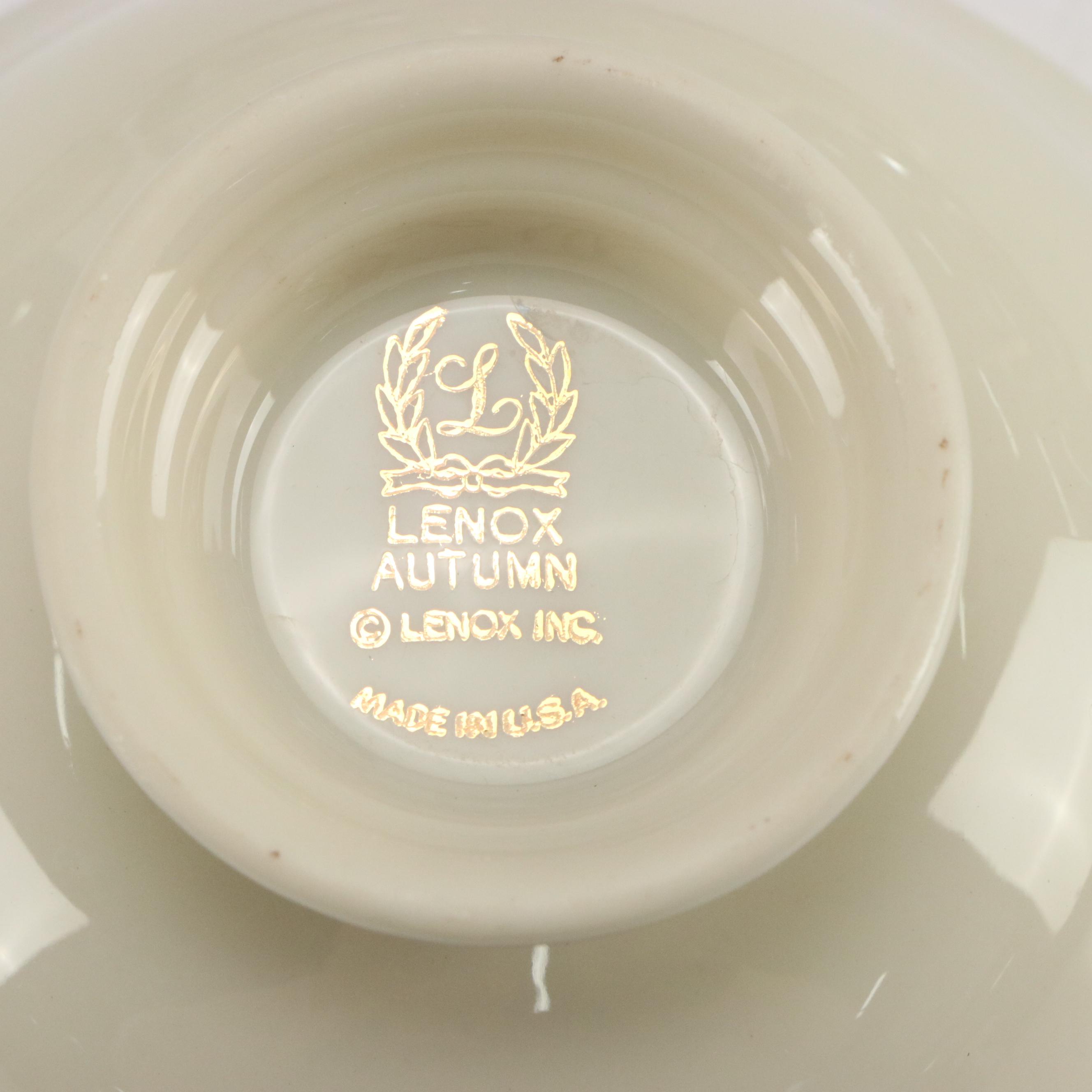 Lenox "Autumn" Porcelain Dinnerware