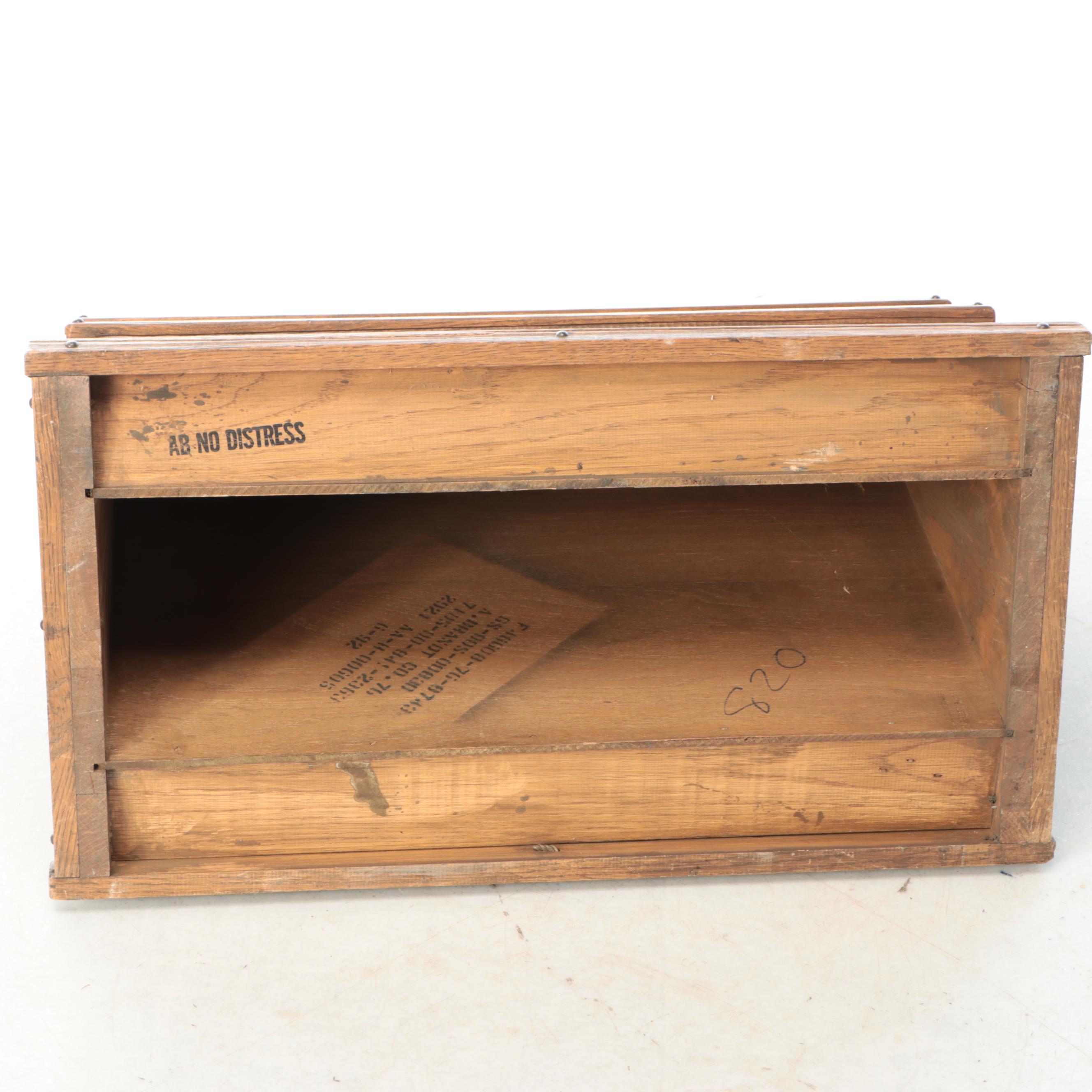 Handled Wood Magazine Racks