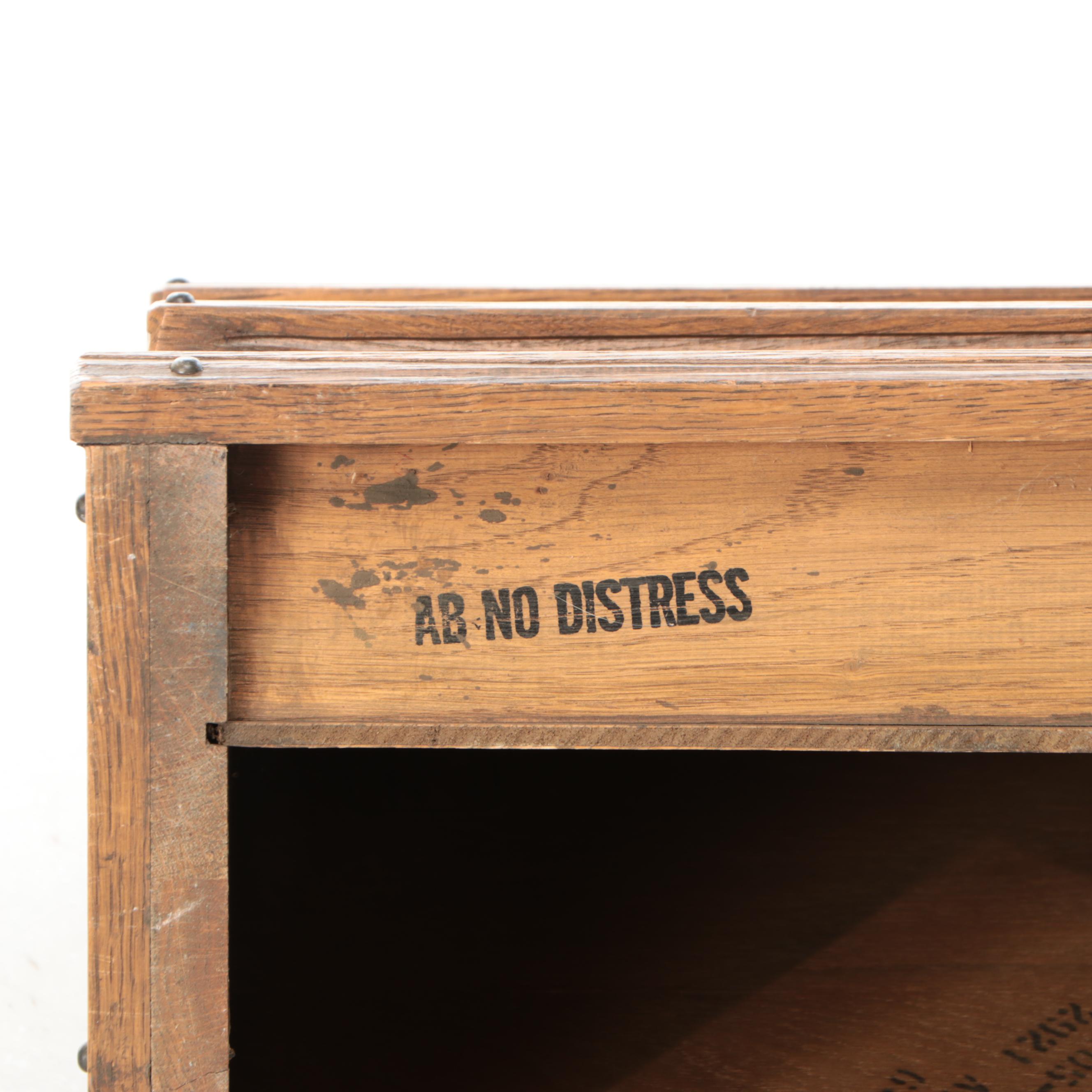 Handled Wood Magazine Racks