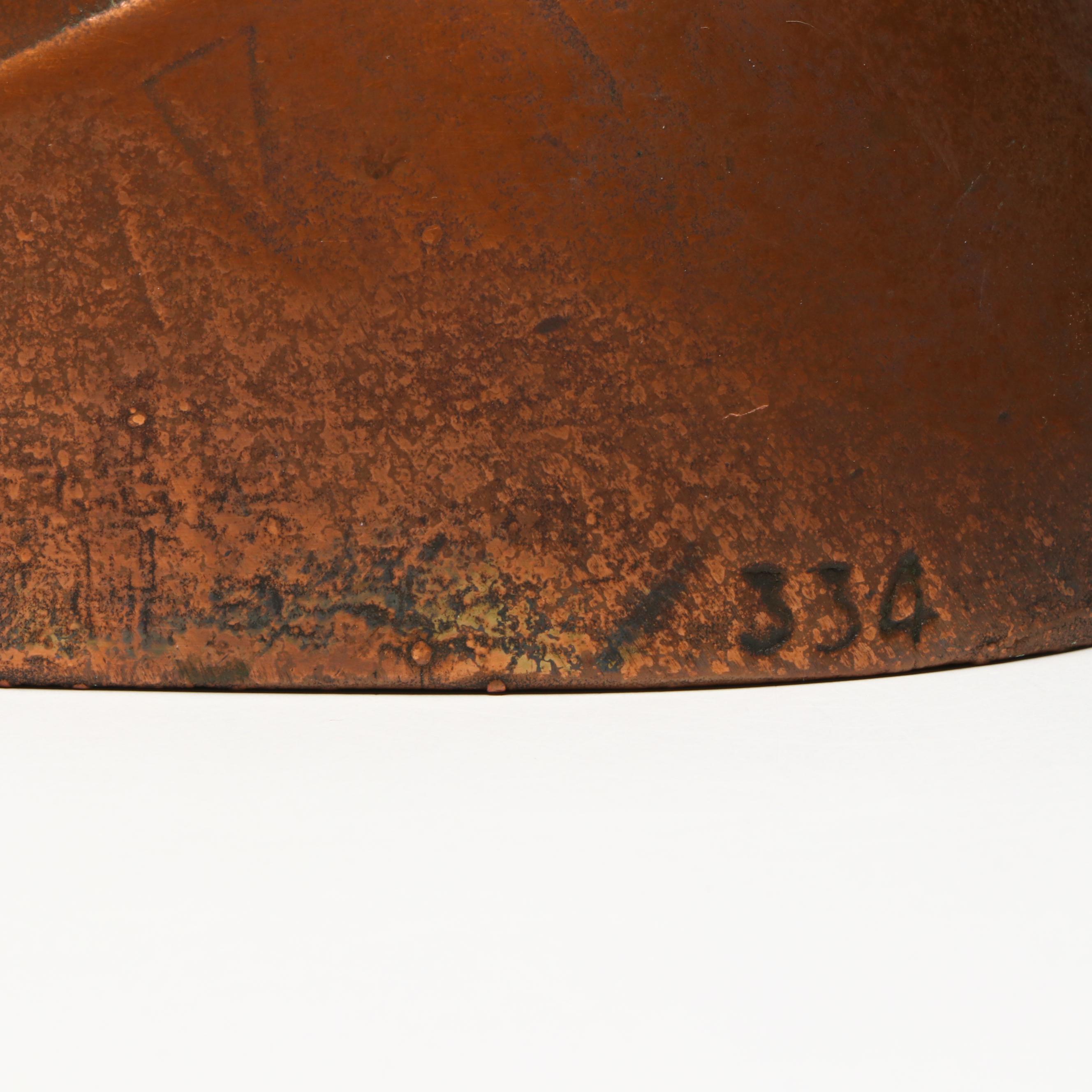 Pompeian Bronze Co. Art Deco Bronze Bust of Woman, Early 20th Century