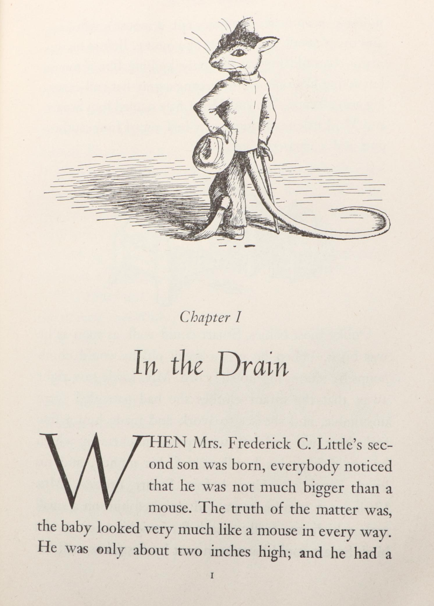 First Edition "Stuart Little" by E. B. White, 1945