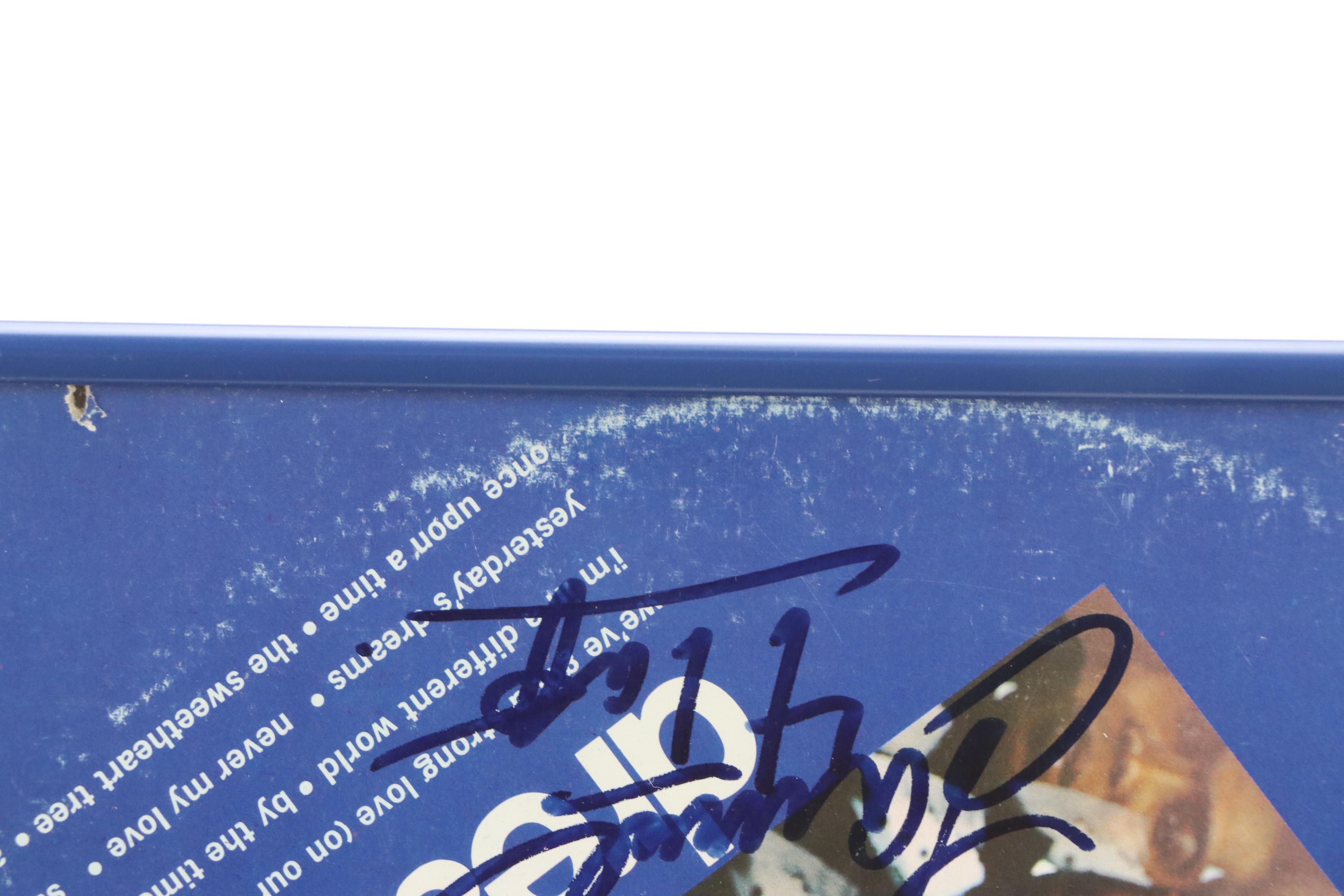 Four Tops Signed "Yesterday's Dreams" Record Sleeve