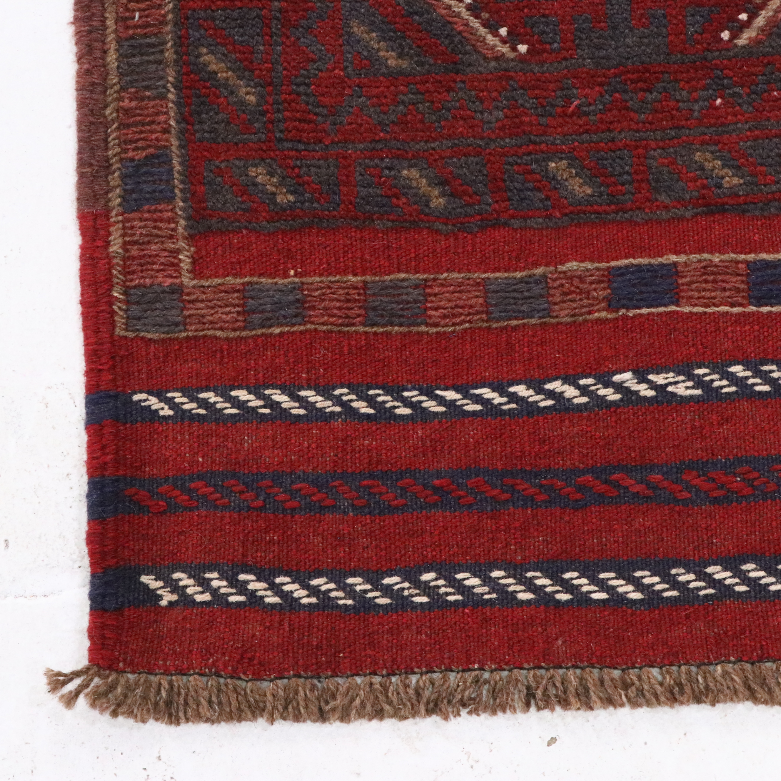 2'1 x 8' Handwoven Afghan Mashwani Carpet Runner