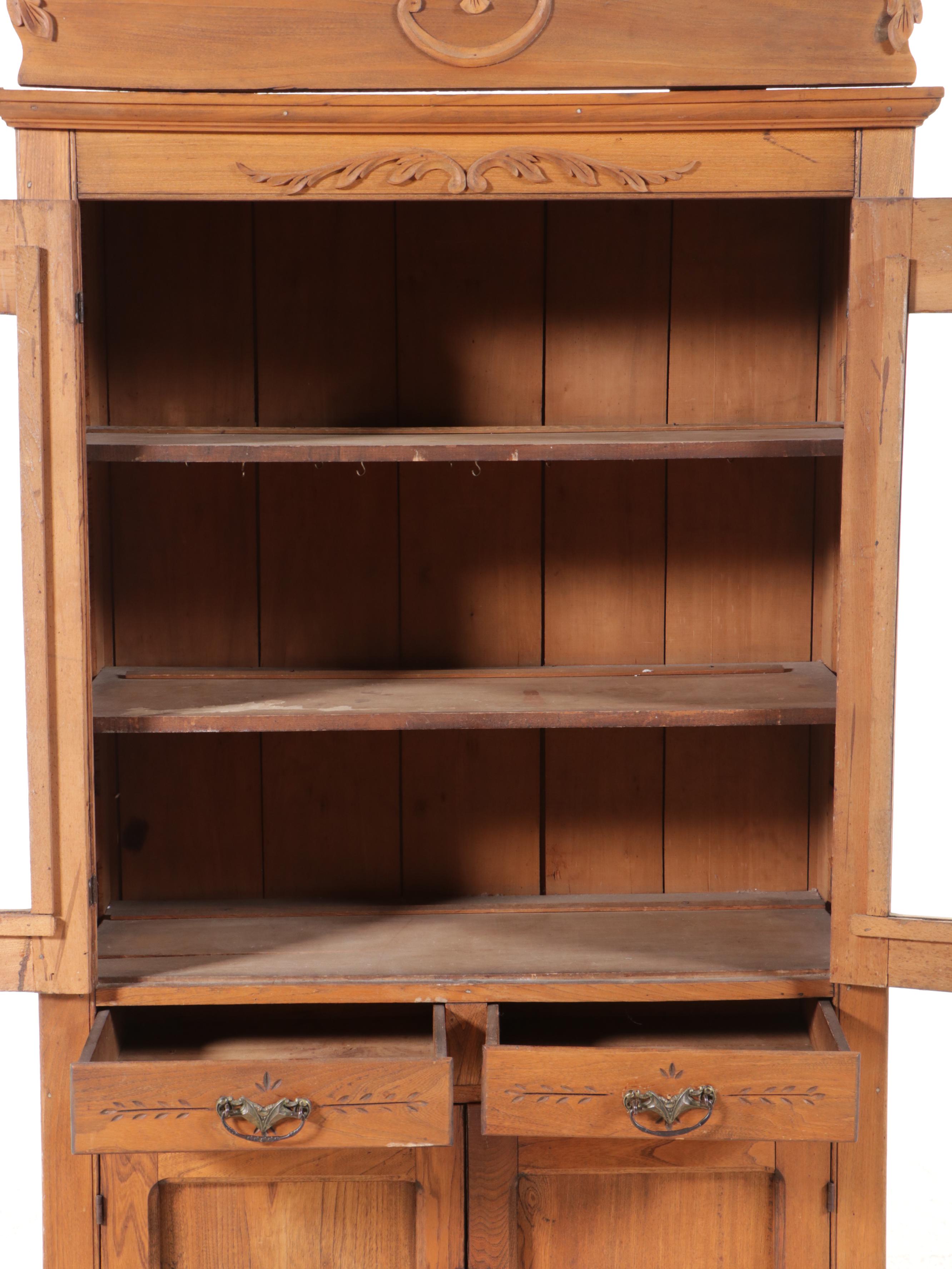 Victorian Oak Pie Safe, 19th Century