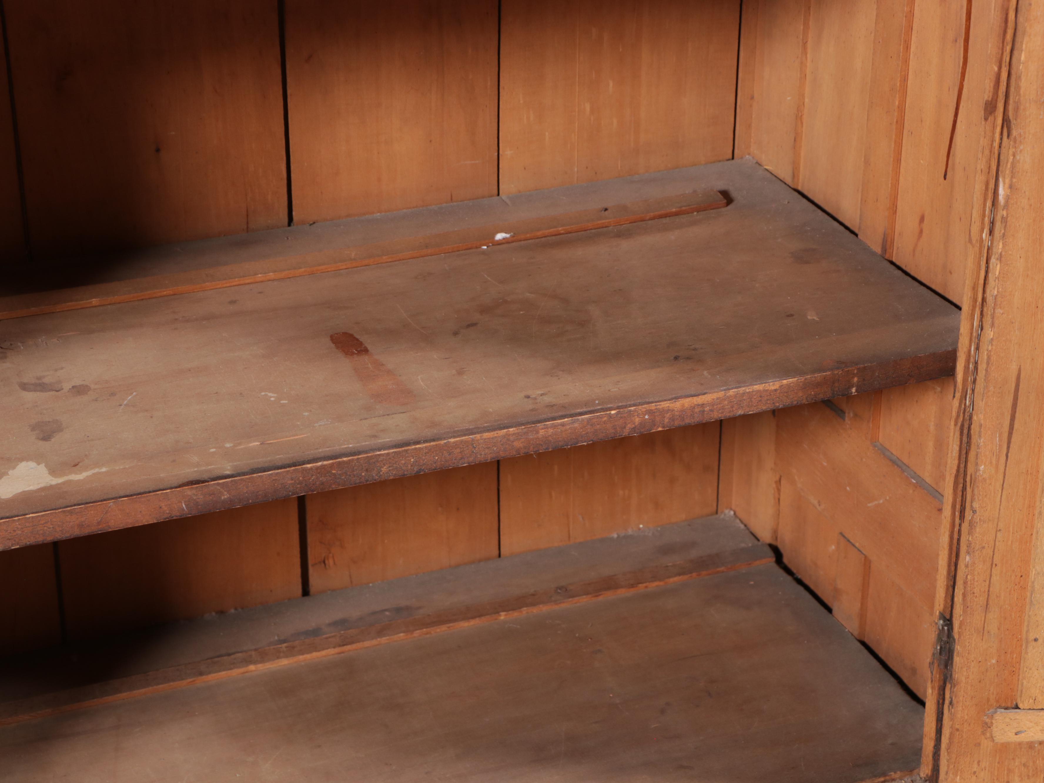 Victorian Oak Pie Safe, 19th Century