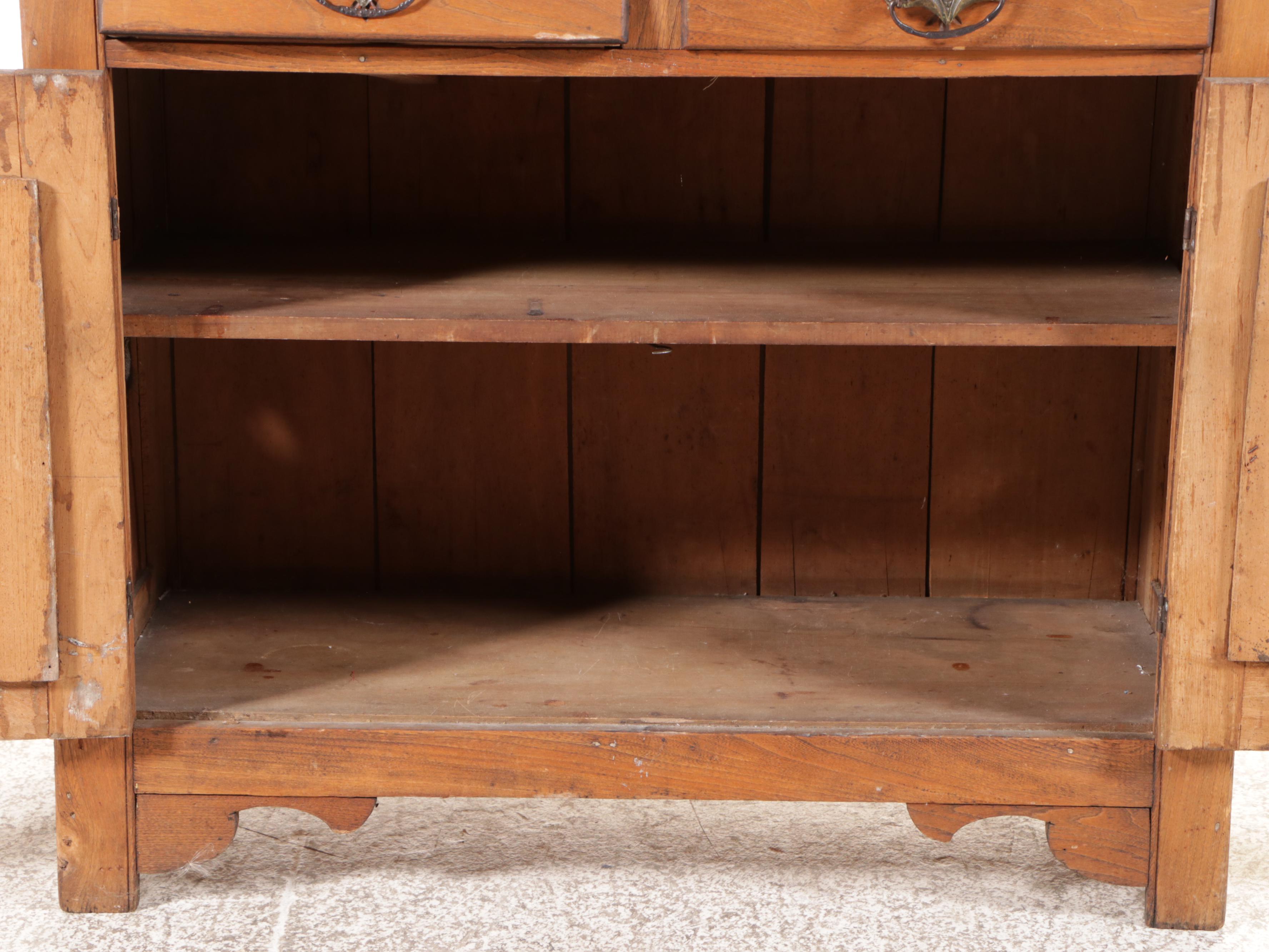 Victorian Oak Pie Safe, 19th Century