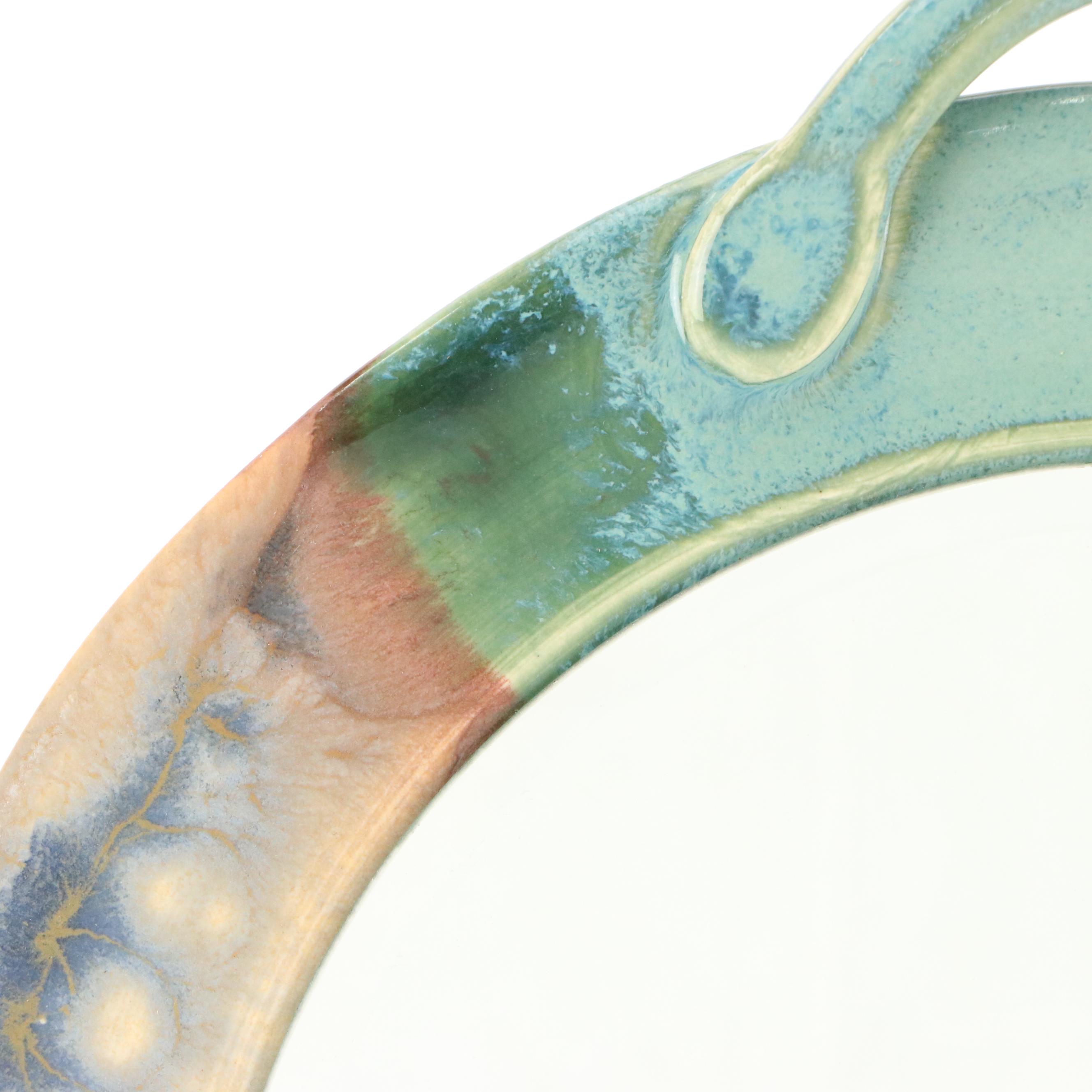 McCoy Pottery Floraline Matte Glaze Vase with More Ceramic Décor