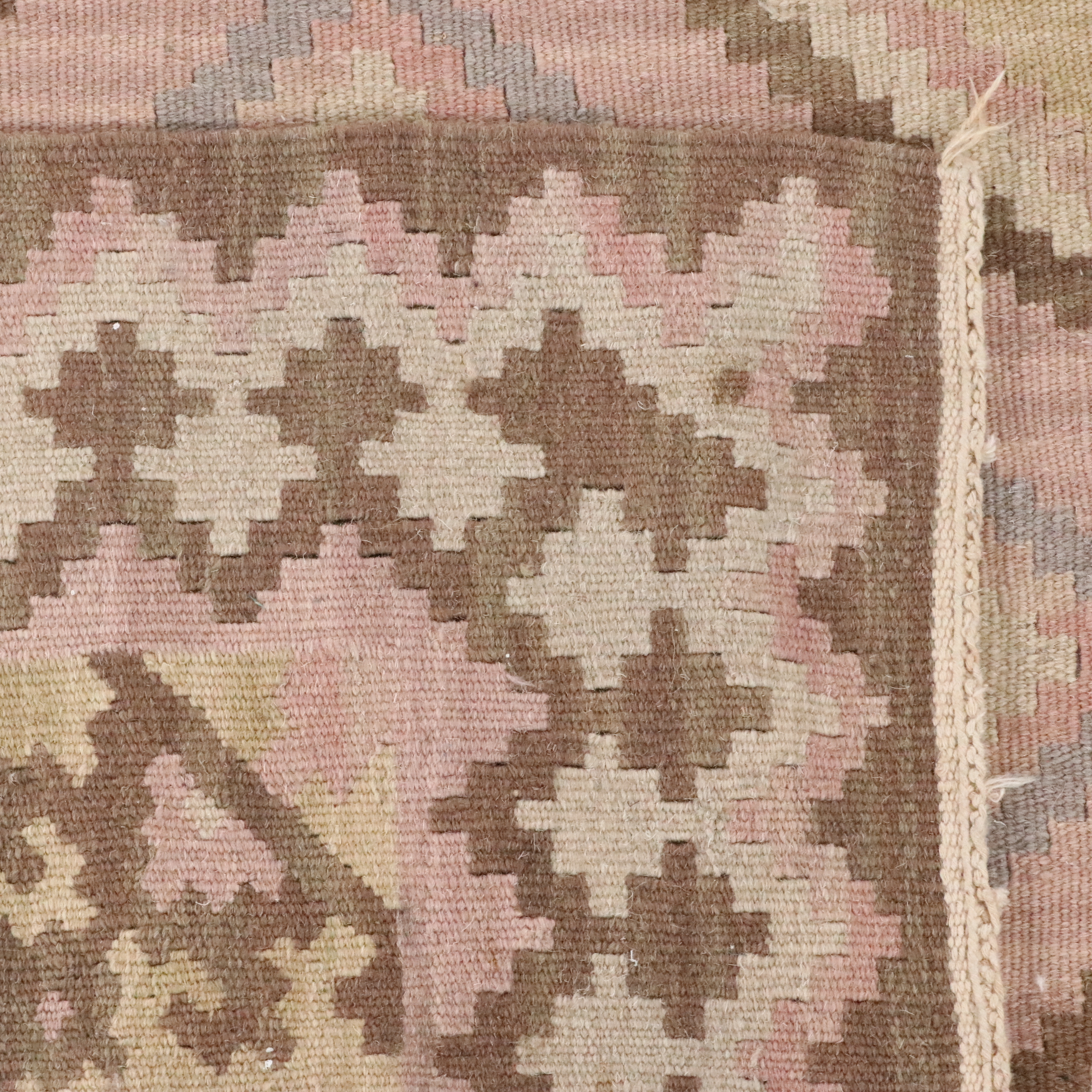 5'8 x 8'10 Handwoven Pakistani Kilim Area Rug