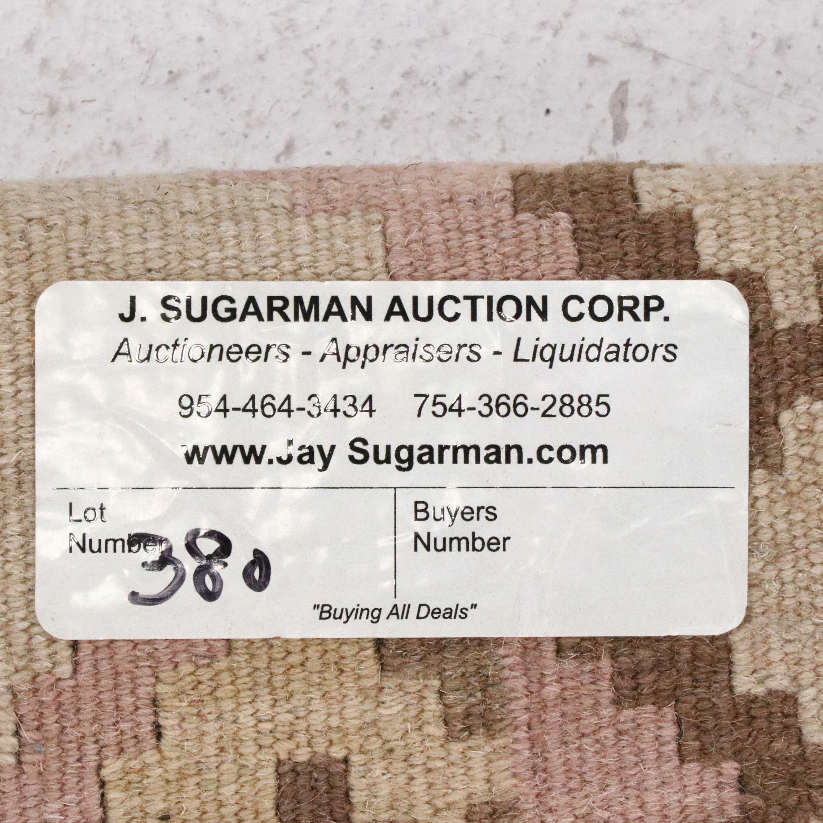 5'8 x 8'10 Handwoven Pakistani Kilim Area Rug