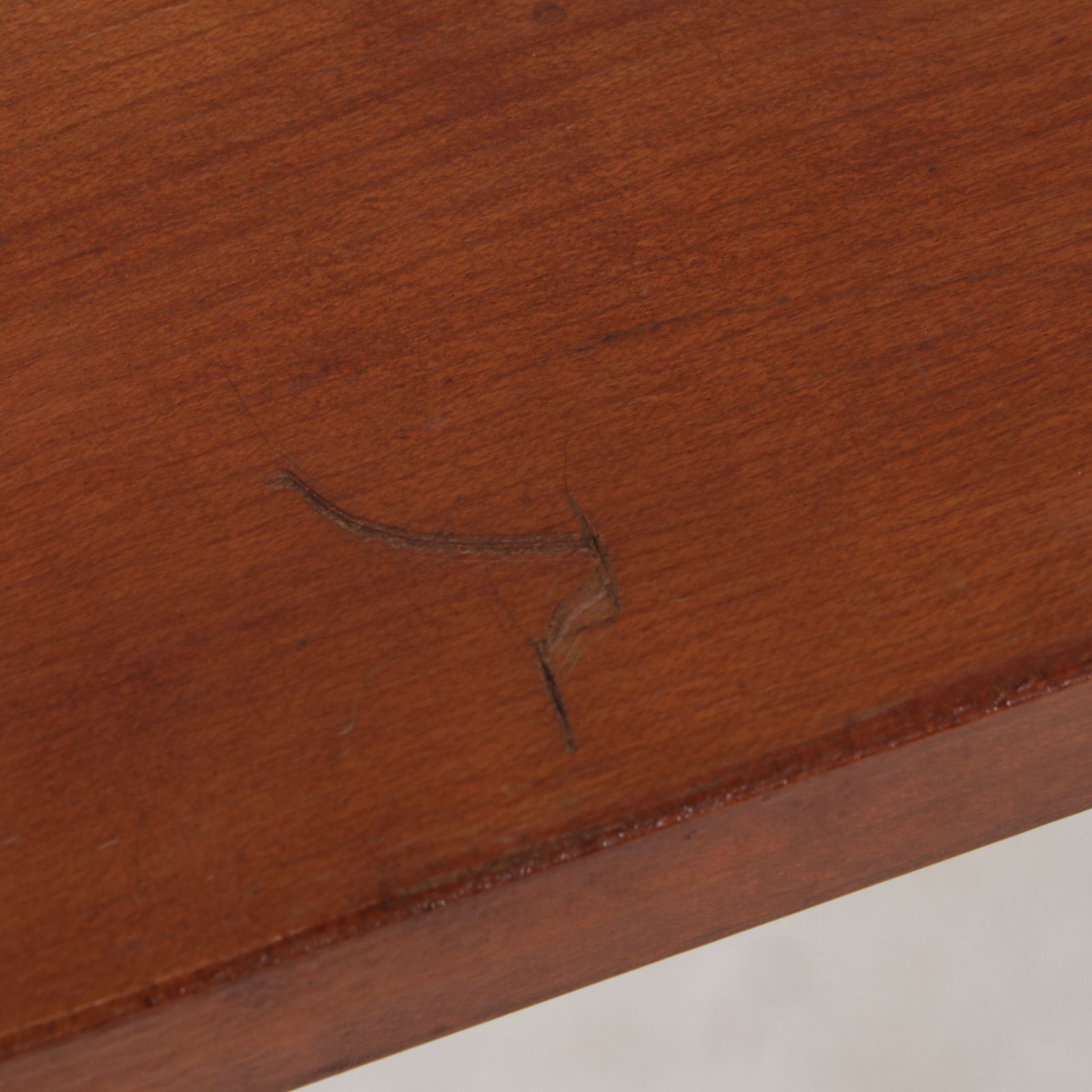 Sheraton Style Cherry Drop Leaf Dining Table