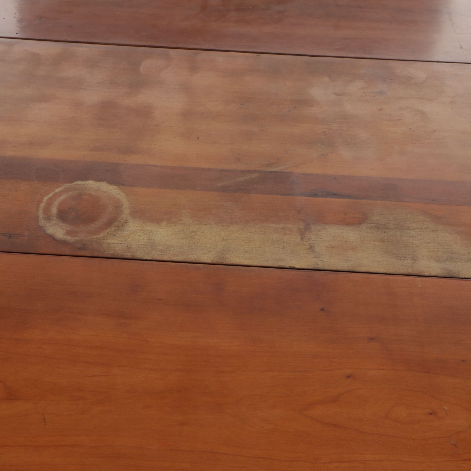 Sheraton Style Cherry Drop Leaf Dining Table