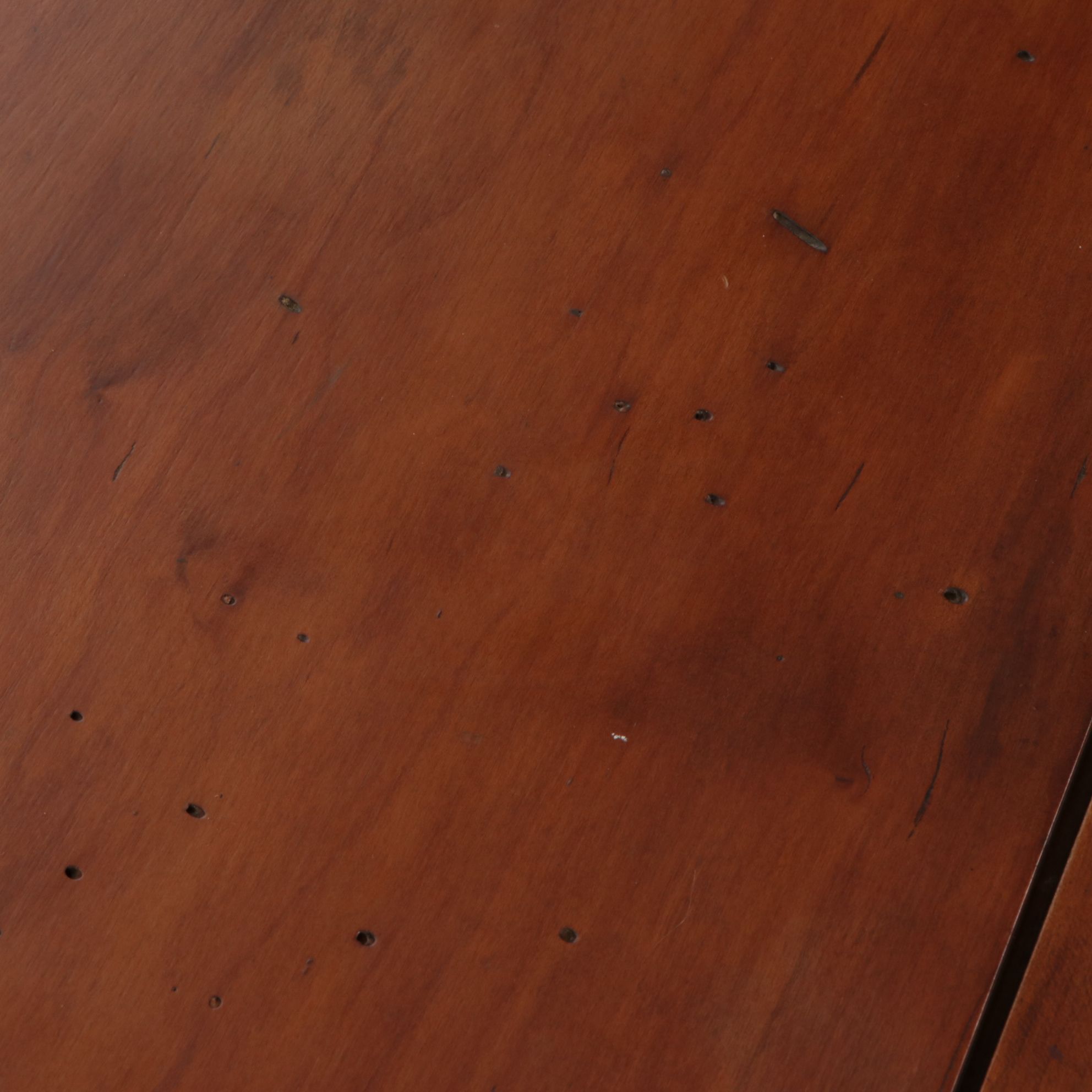 Sheraton Style Cherry Drop Leaf Dining Table