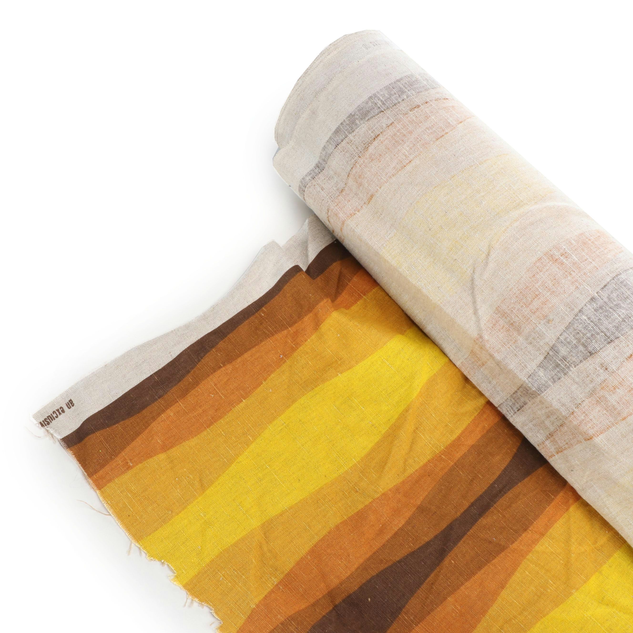 MCM Stripe Pattern Fabric Roll