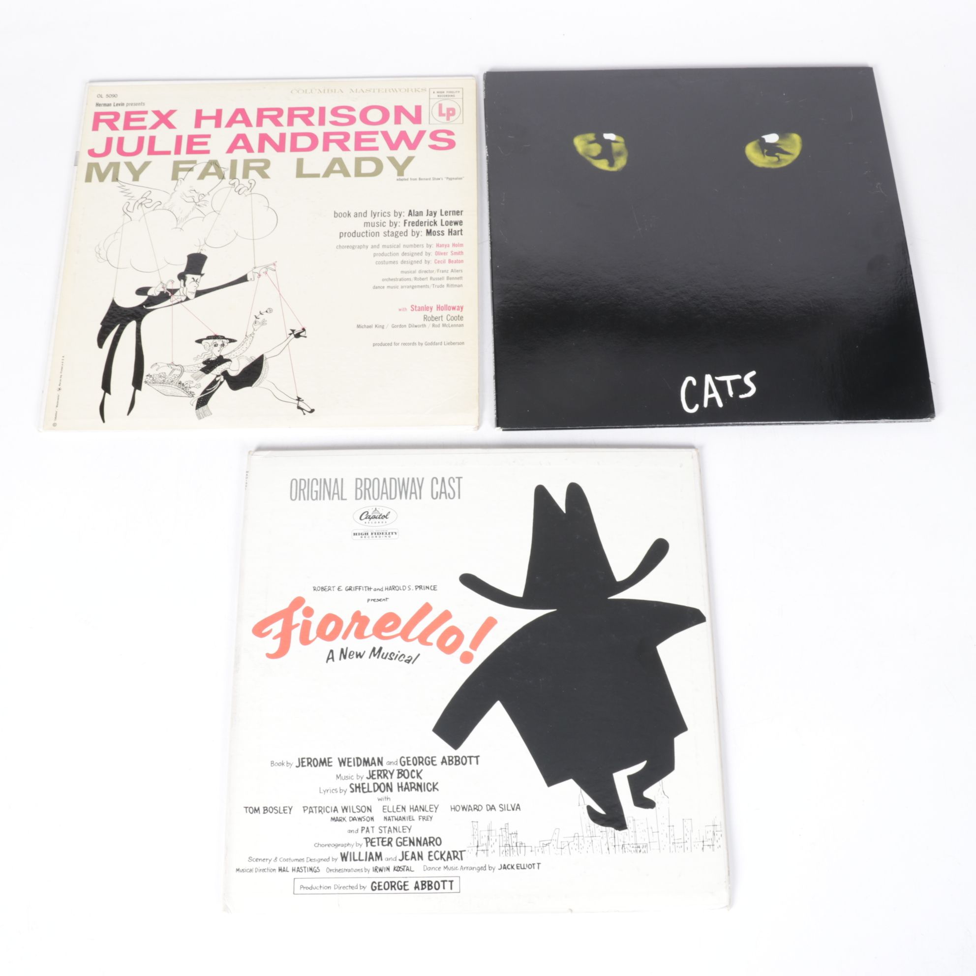 The Pirates of Penzance & More Musical Vinyl Record Albums