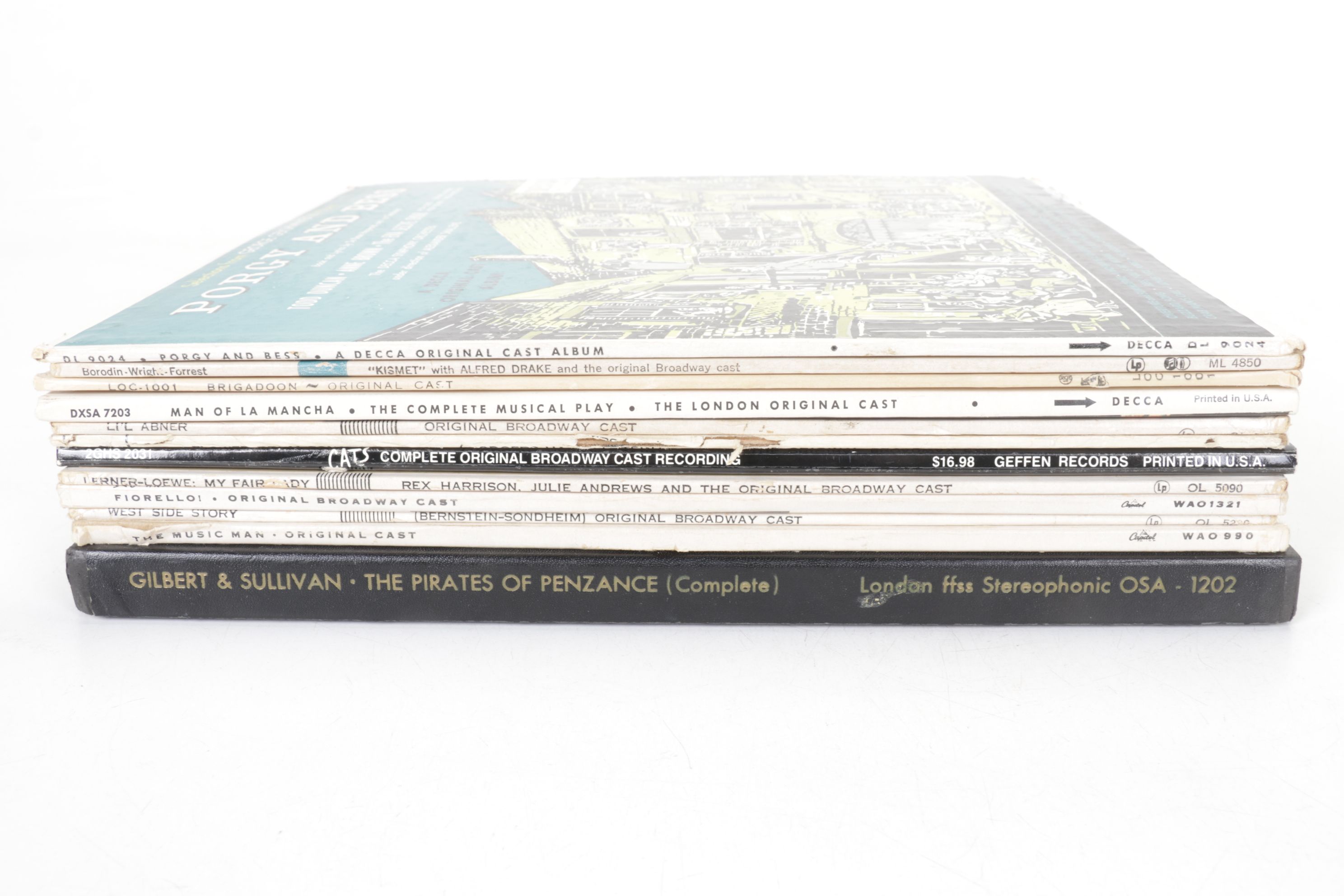 The Pirates of Penzance & More Musical Vinyl Record Albums