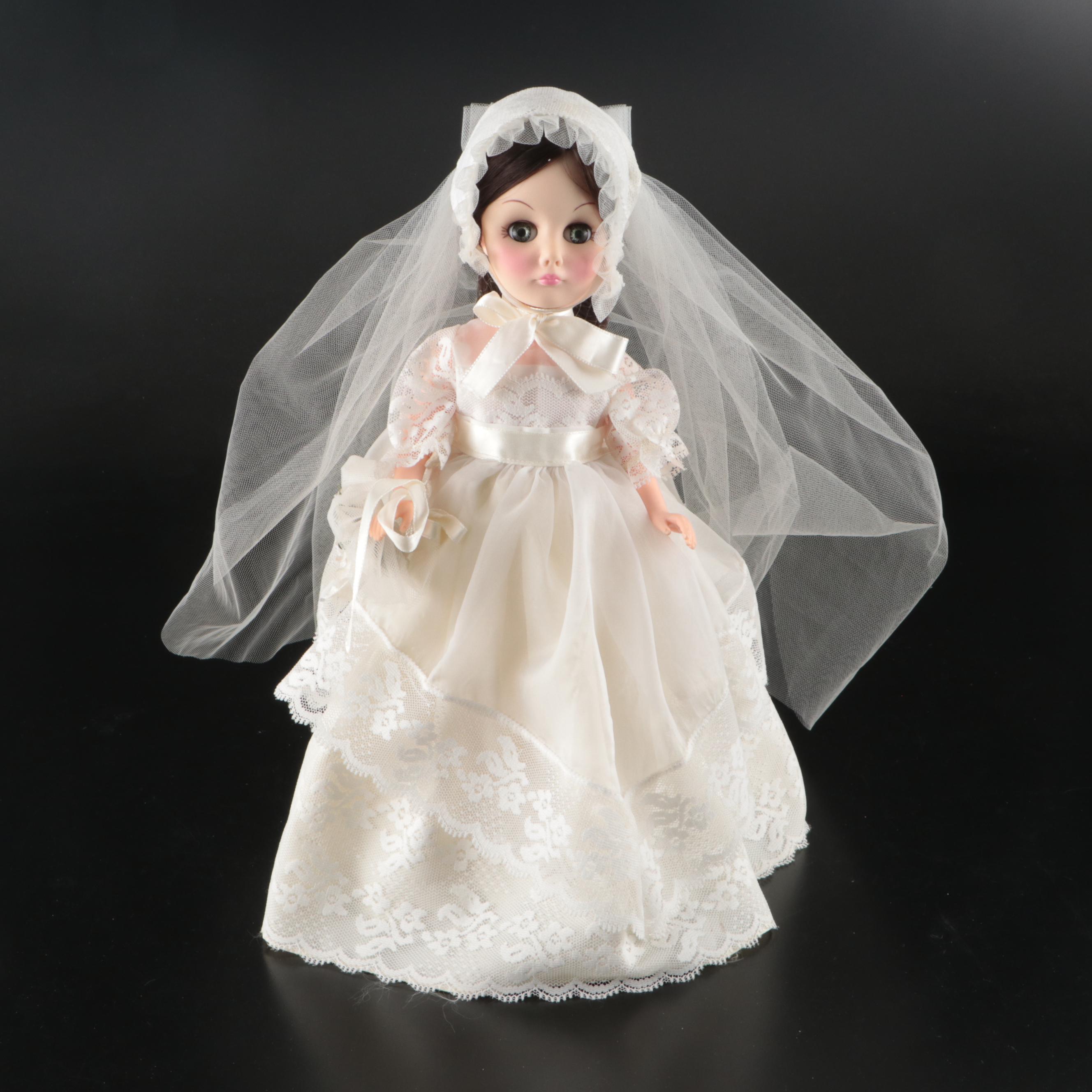 Russ Lace and Promises "Jacqueline" Doll with Other Vintage Dolls