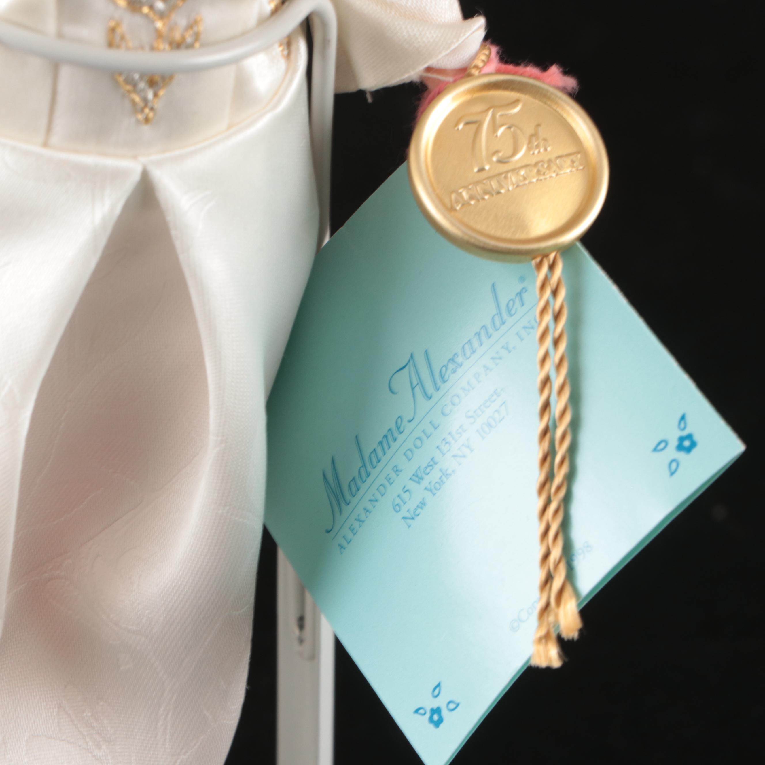 Russ Lace and Promises "Jacqueline" Doll with Other Vintage Dolls