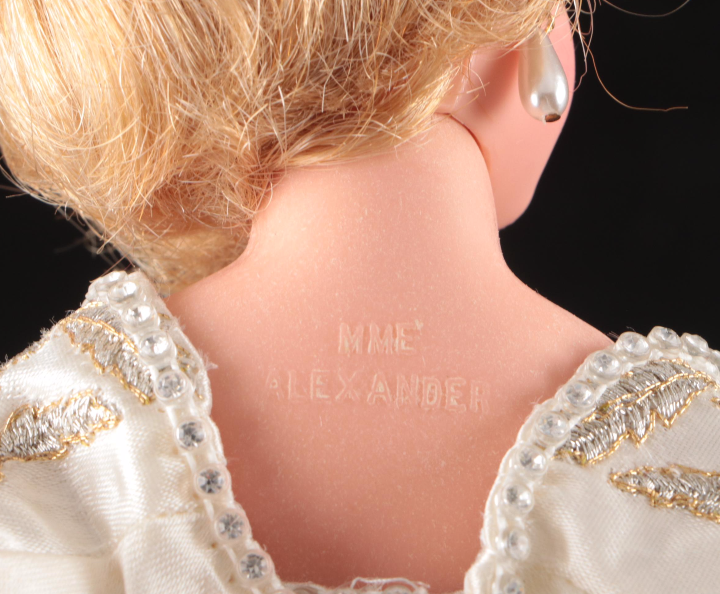 Russ Lace and Promises "Jacqueline" Doll with Other Vintage Dolls