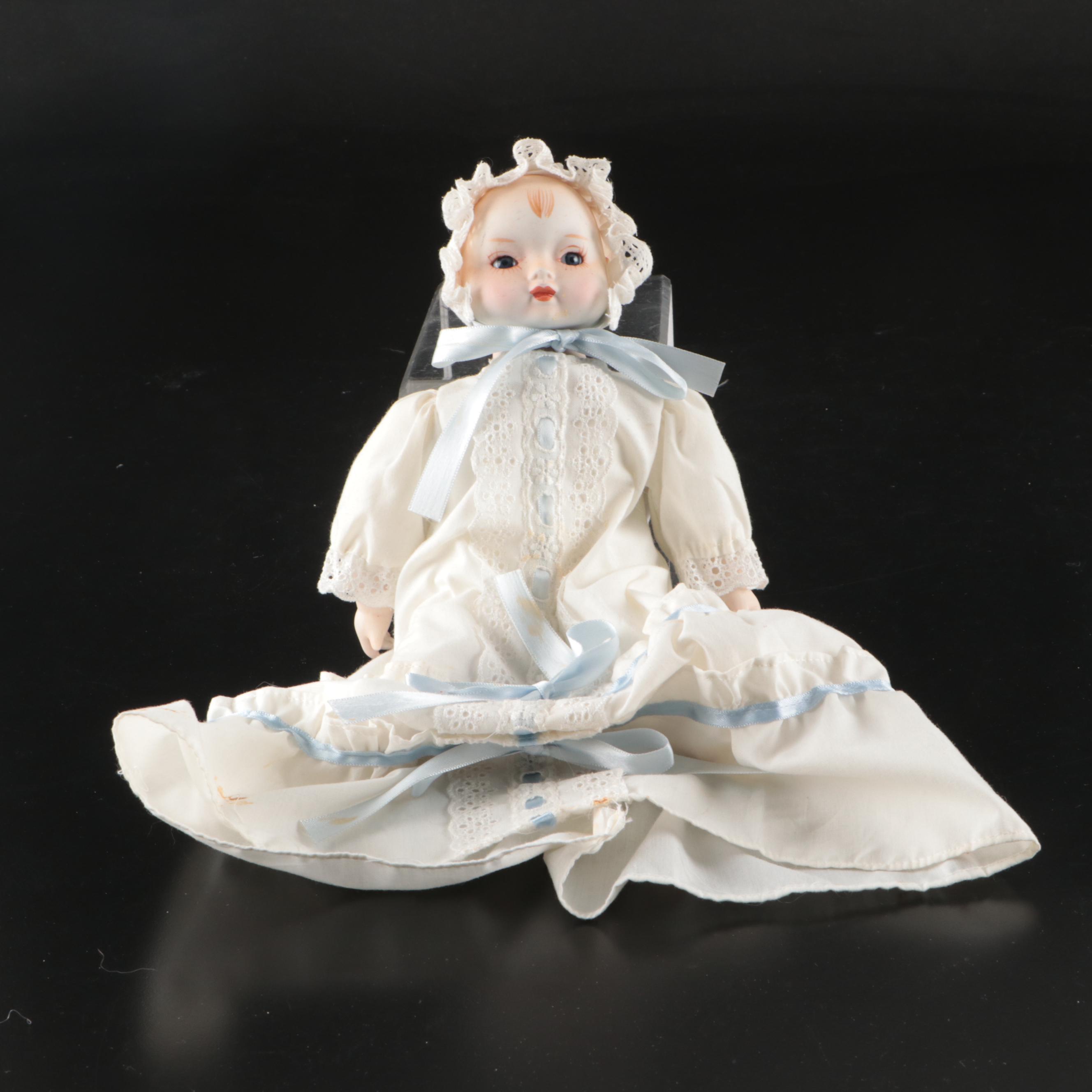 Russ Lace and Promises "Jacqueline" Doll with Other Vintage Dolls