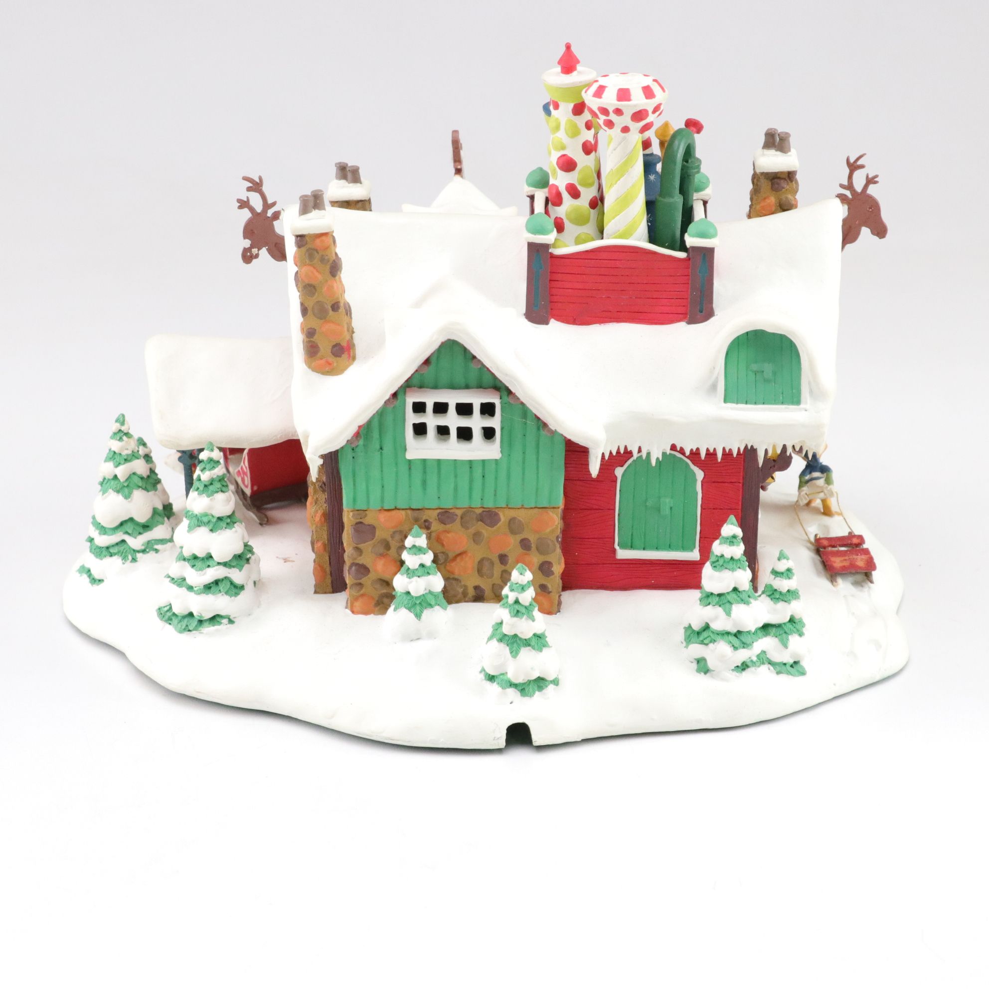 Disney Winter Wonderland "Santa's Workshop" Figurine