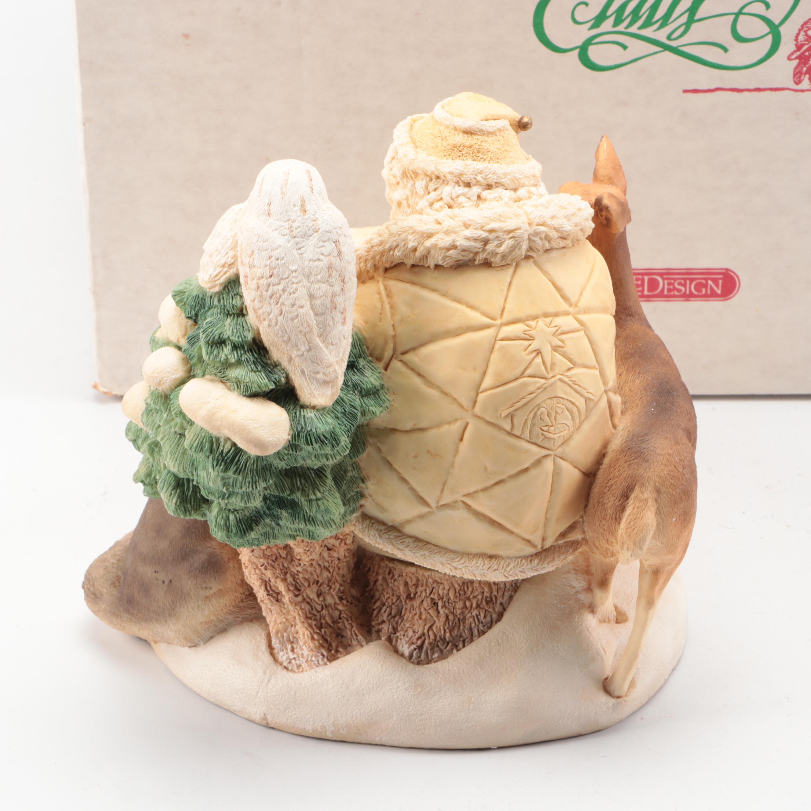 Rockwell Heirloom Santa Collection "Santa's Workshop" with More Santa Figures