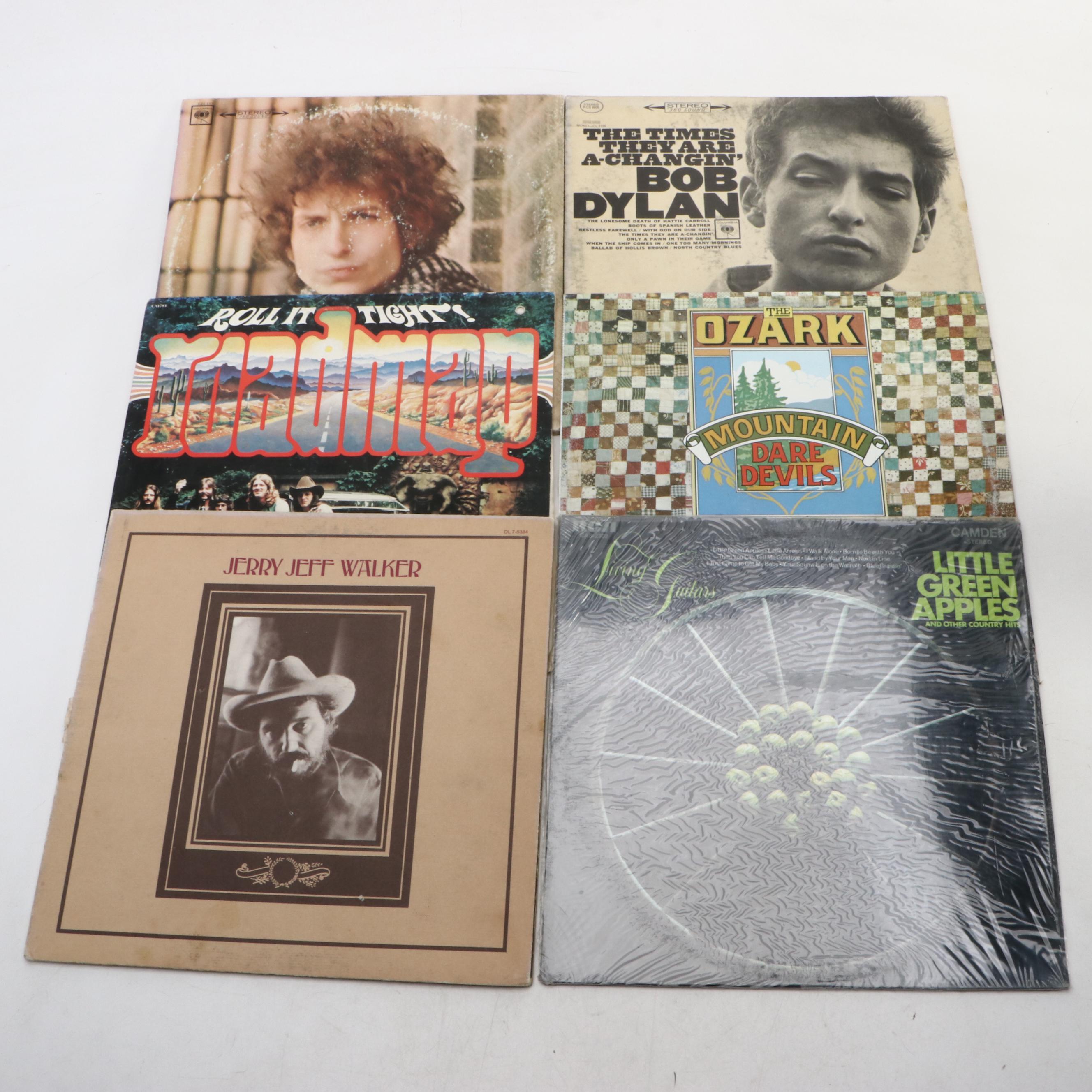 Neil Young, Bob Dylan, Linda Ronstadt, and More Vinyl Record Albums