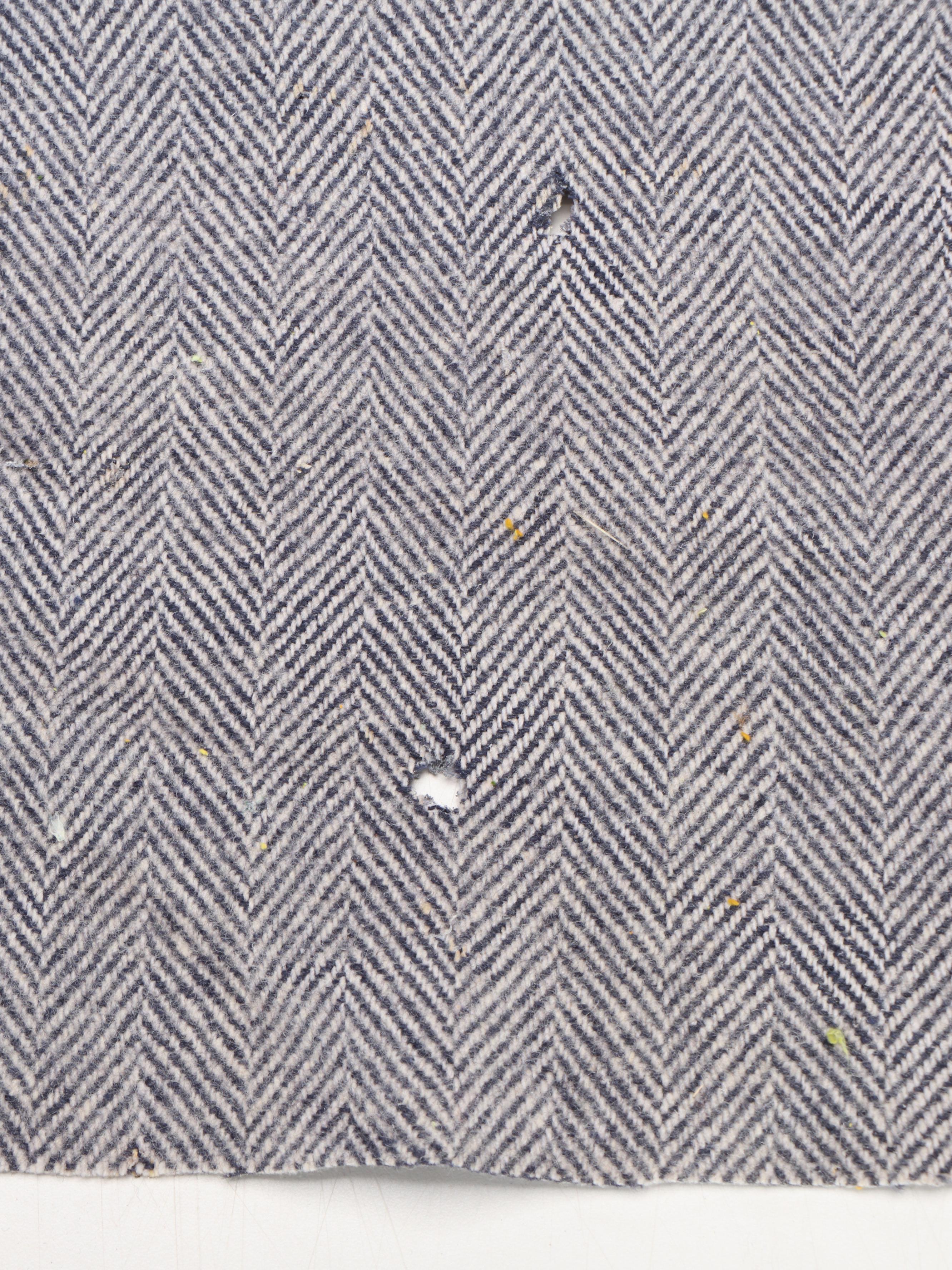 Herringbone Tweed Wool Blend Fabric Rolls