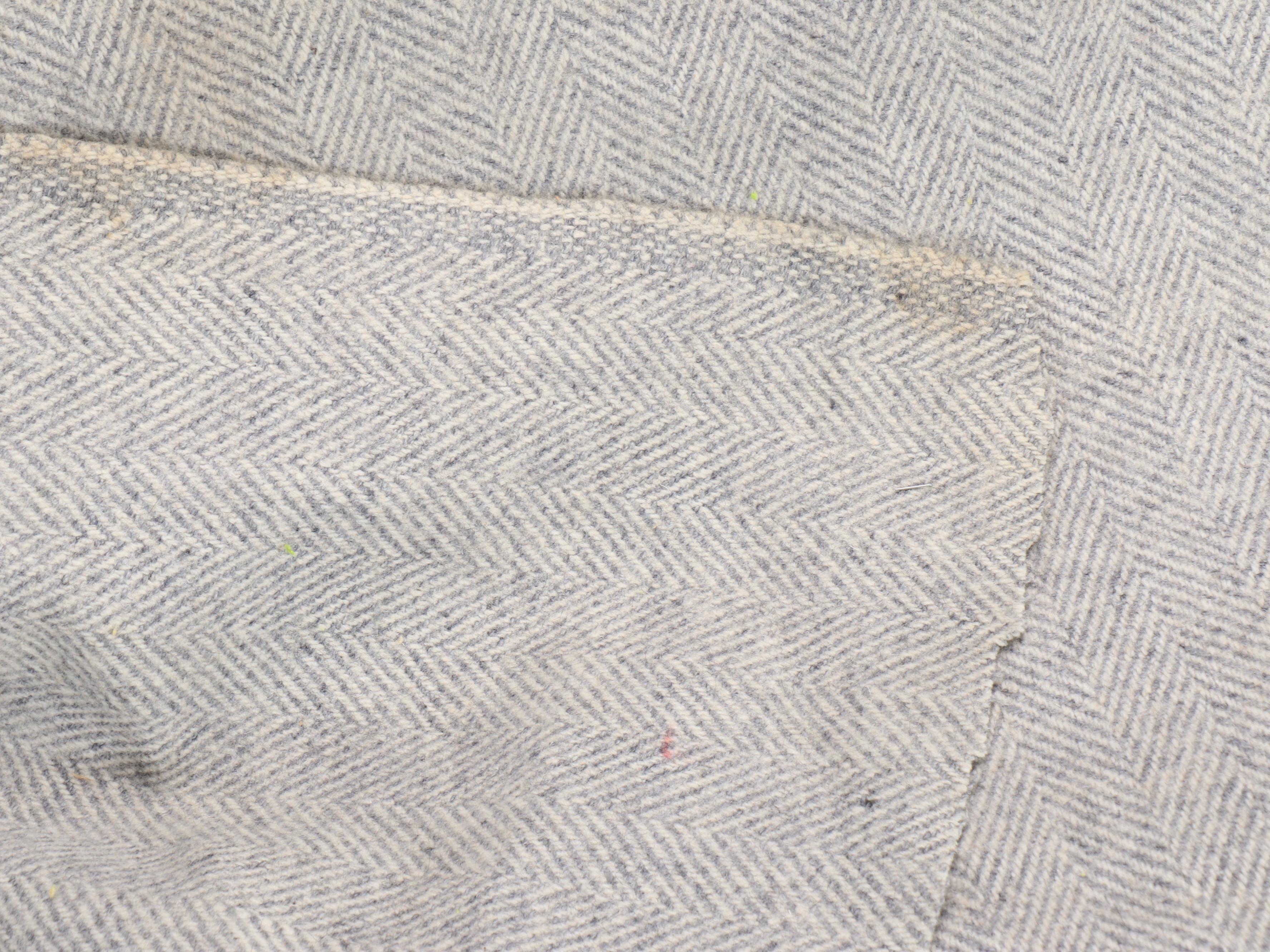 Herringbone Tweed Wool Blend Fabric Rolls