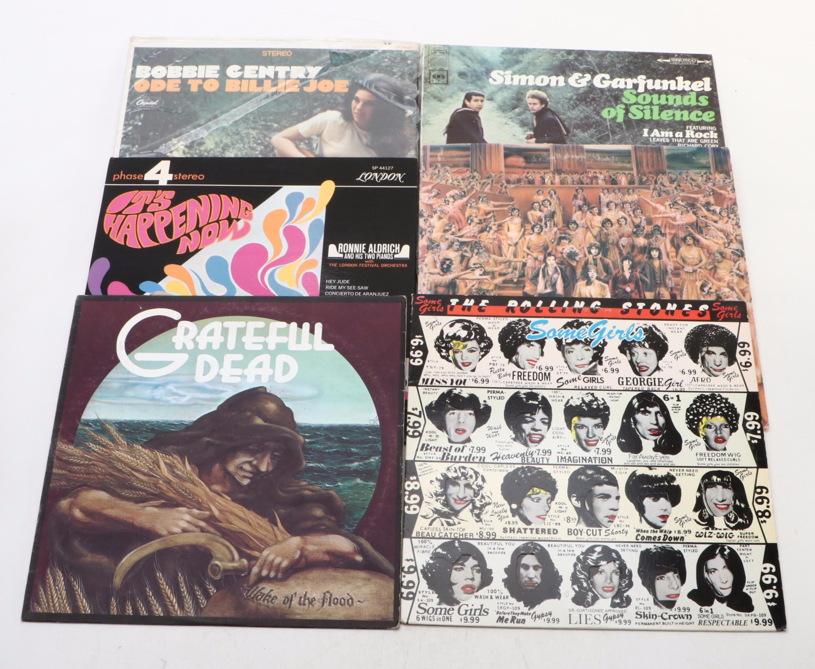 Simon & Garfunkel, Grateful Dead, The Doors, and More Vinyl Record Albums
