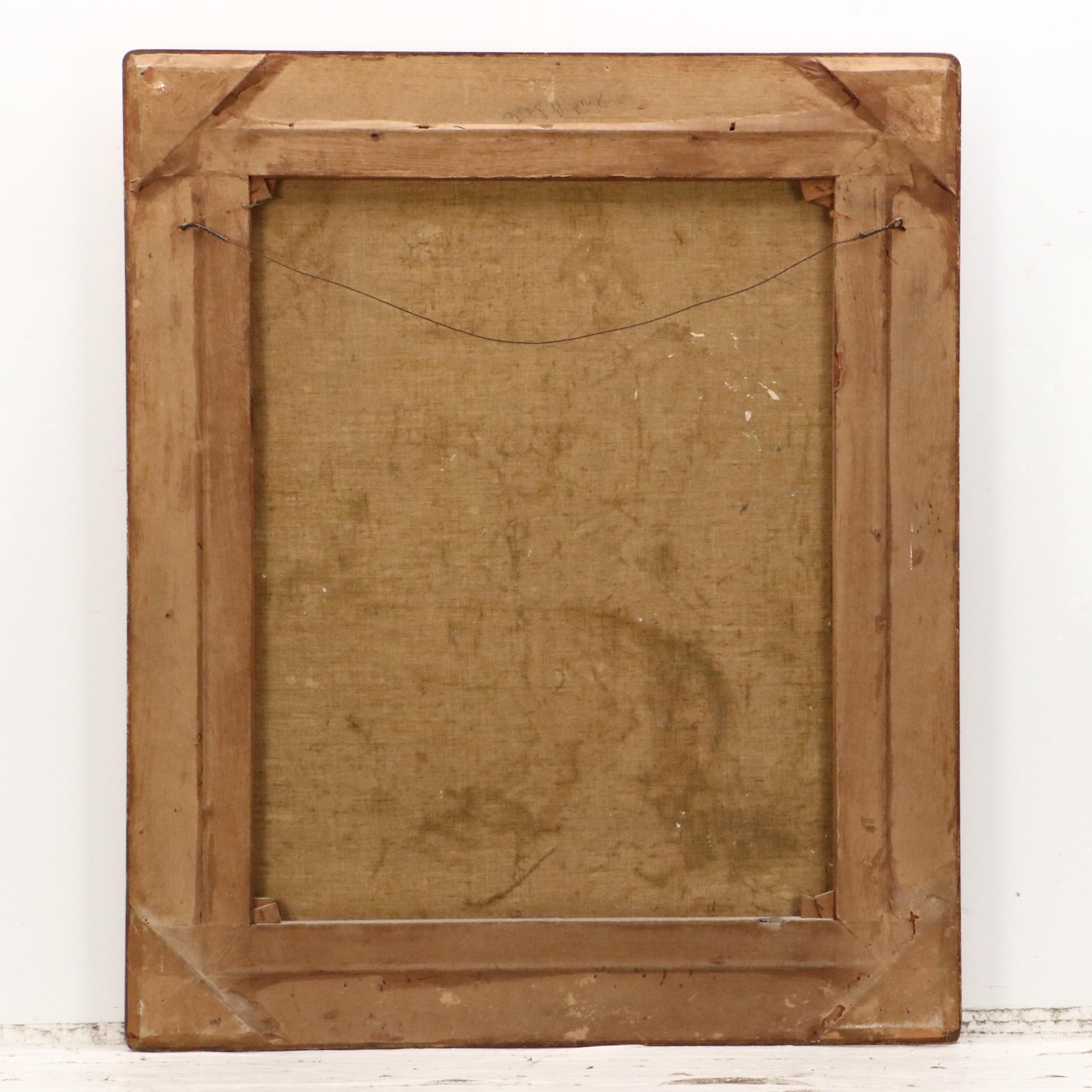 Spanish Oil Painting "Retour de Flandres" After Francisco Pradilla y Ortiz