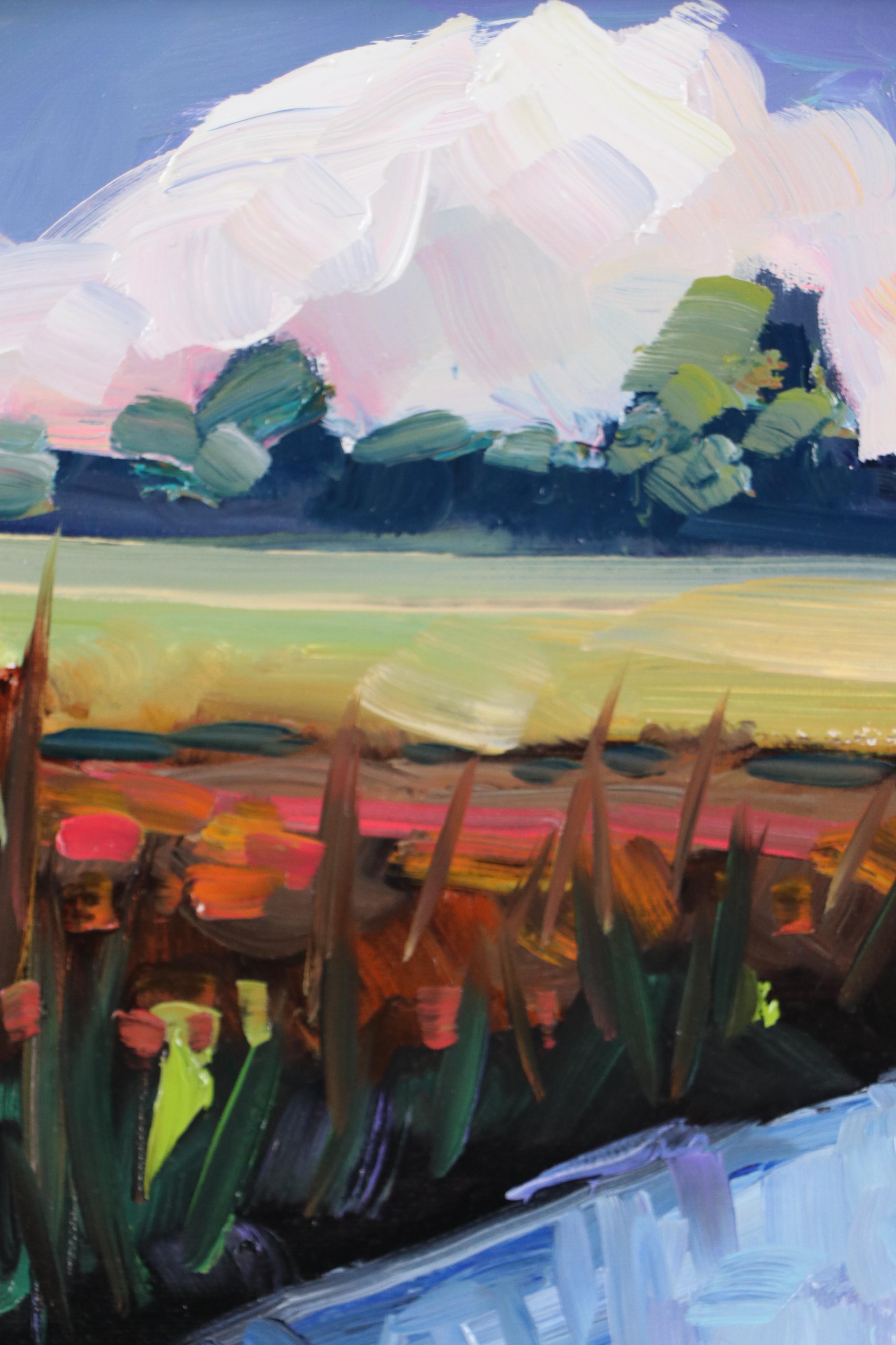 William Hawkins Western Landscape Oil Painting, 2025