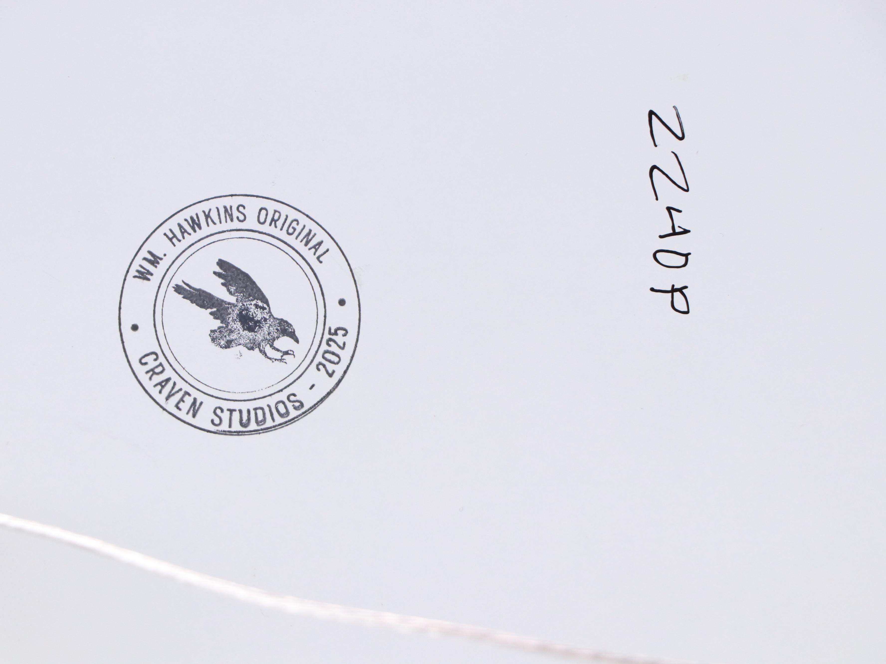 William Hawkins Western Landscape Oil Painting, 2025