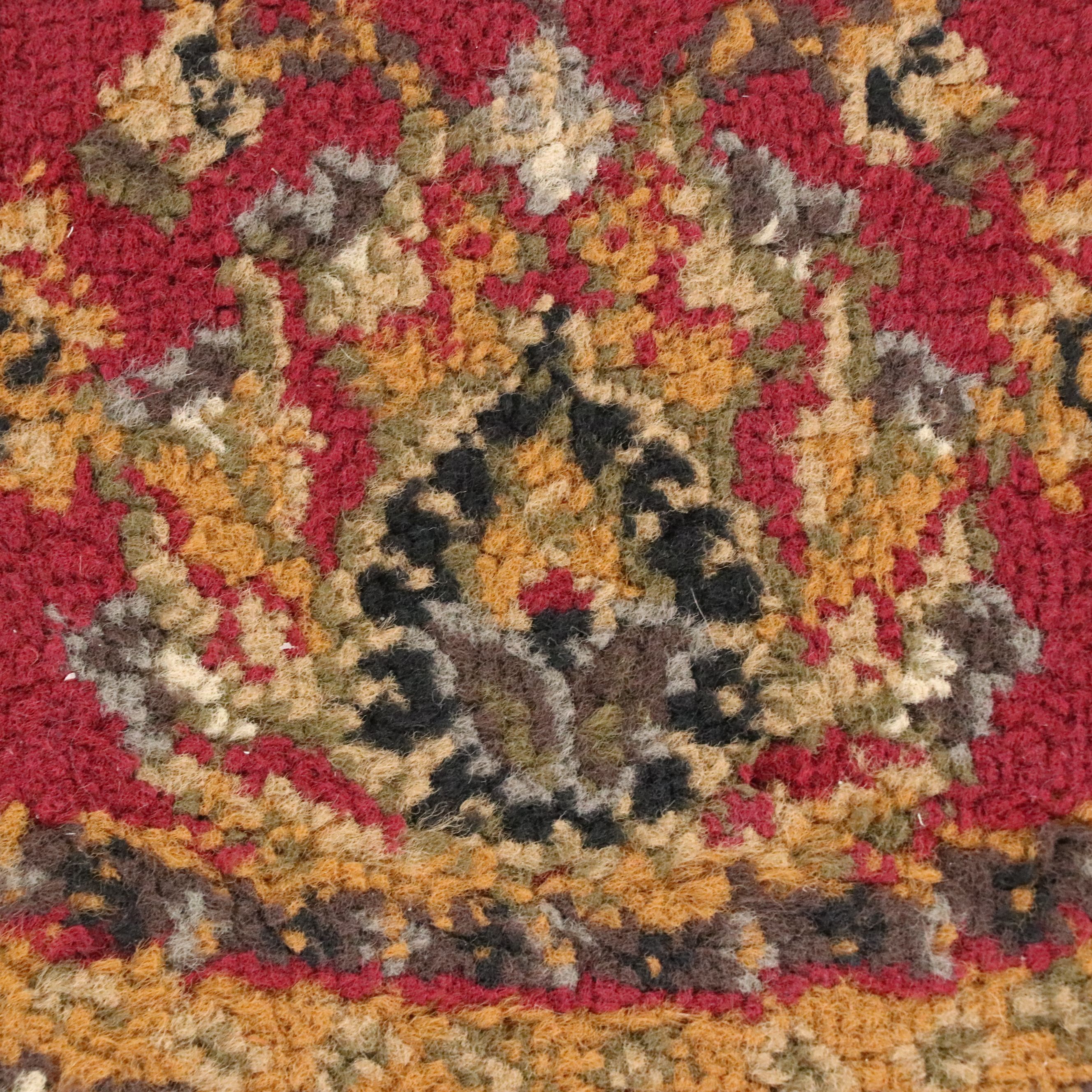 3'3 Round Machine Made Home Dynamix "Royalty" Accent Rug