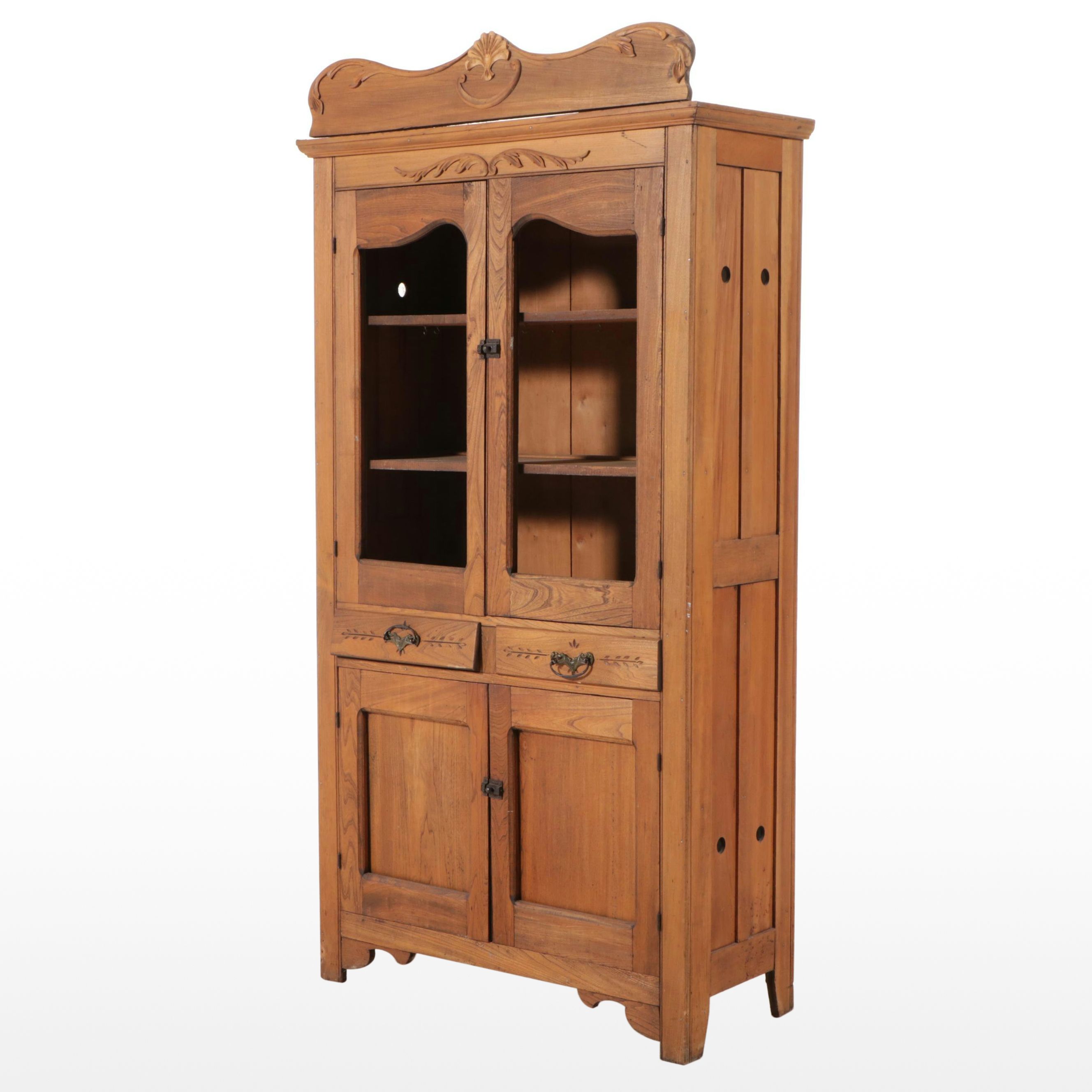 Victorian Oak Pie Safe, 19th Century