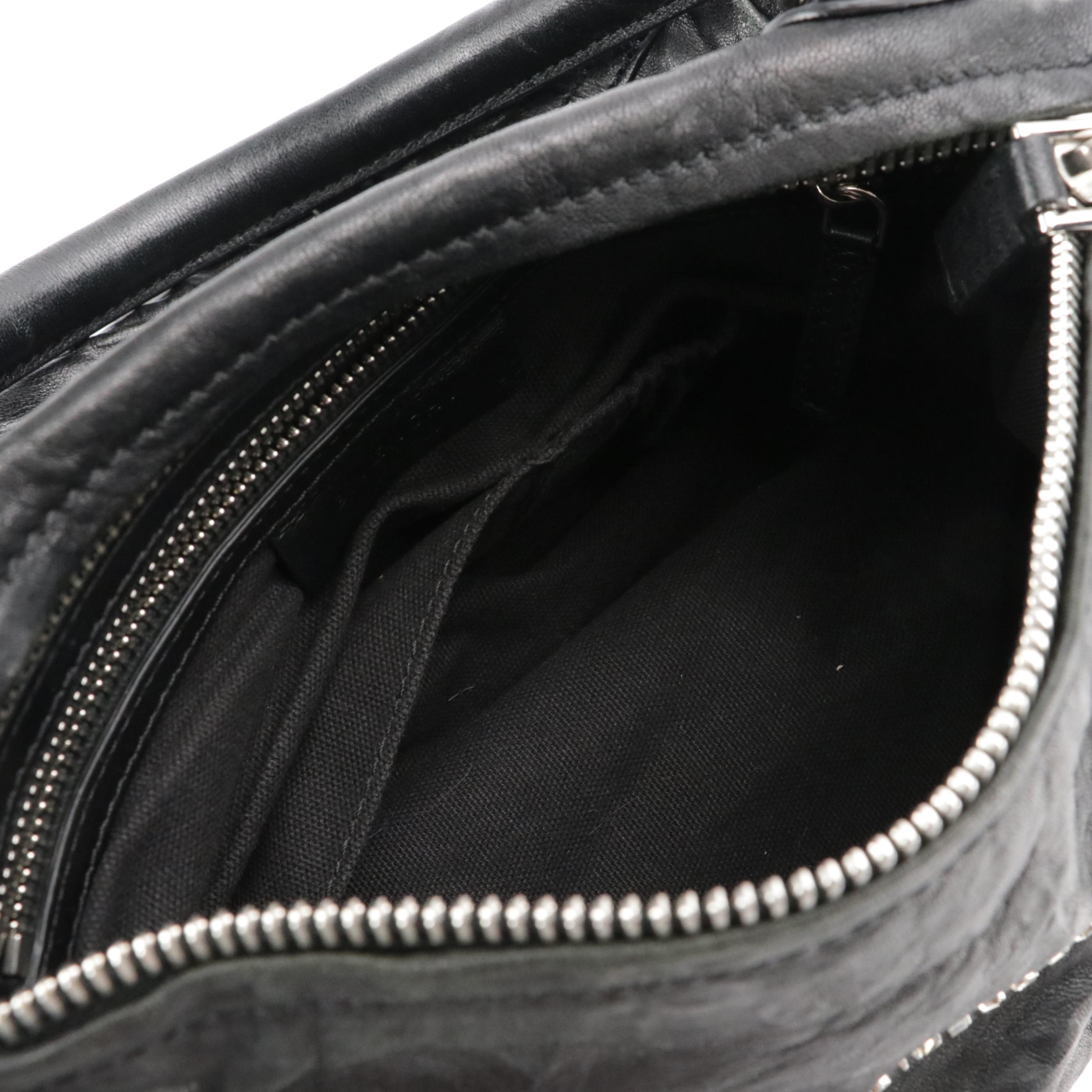 Givenchy Pandora Handbag in Black Crinkled Sheep Leather