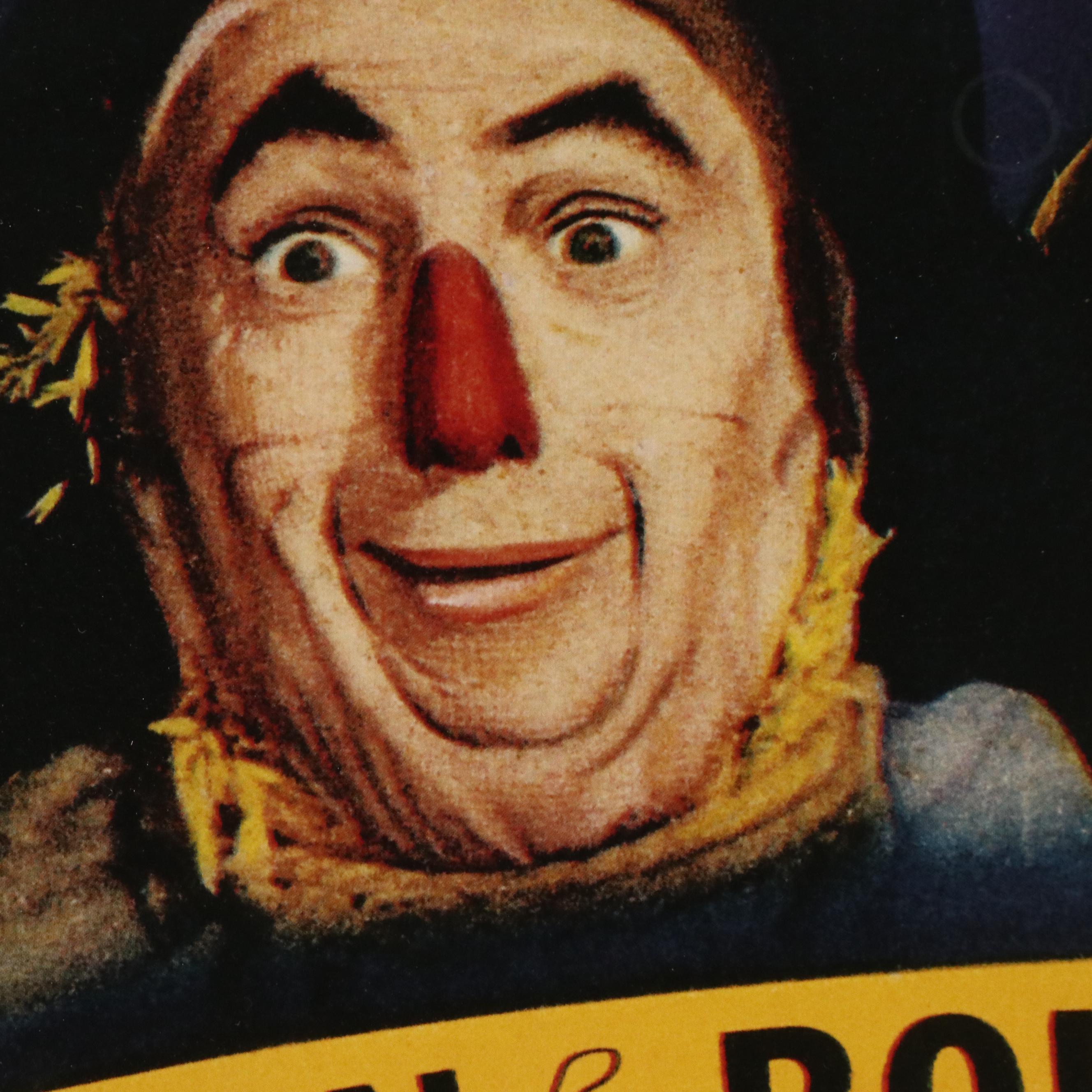 Reproduction "The Wizard of Oz" Offset Lithograph Poster