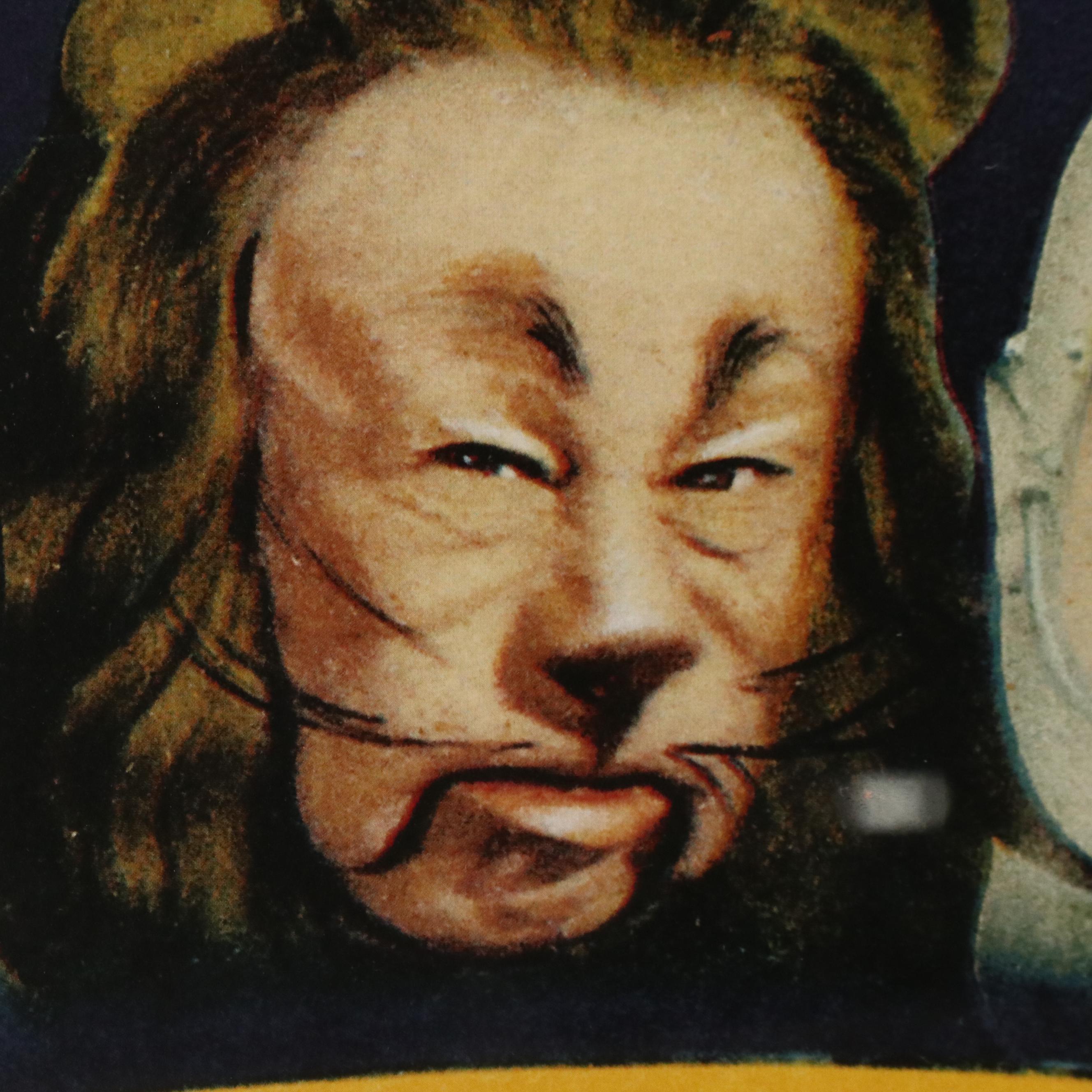 Reproduction "The Wizard of Oz" Offset Lithograph Poster