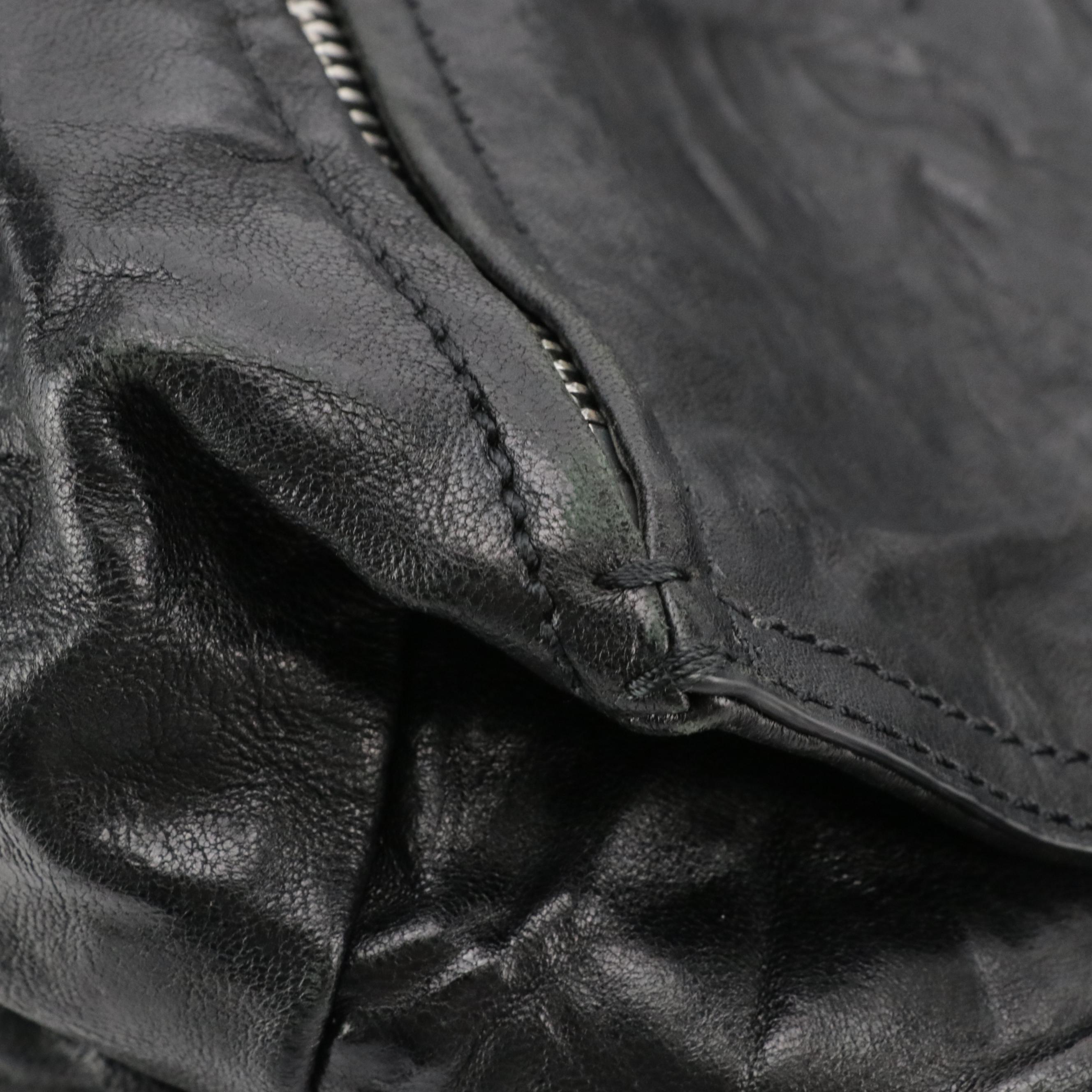 Givenchy Pandora Handbag in Black Crinkled Sheep Leather