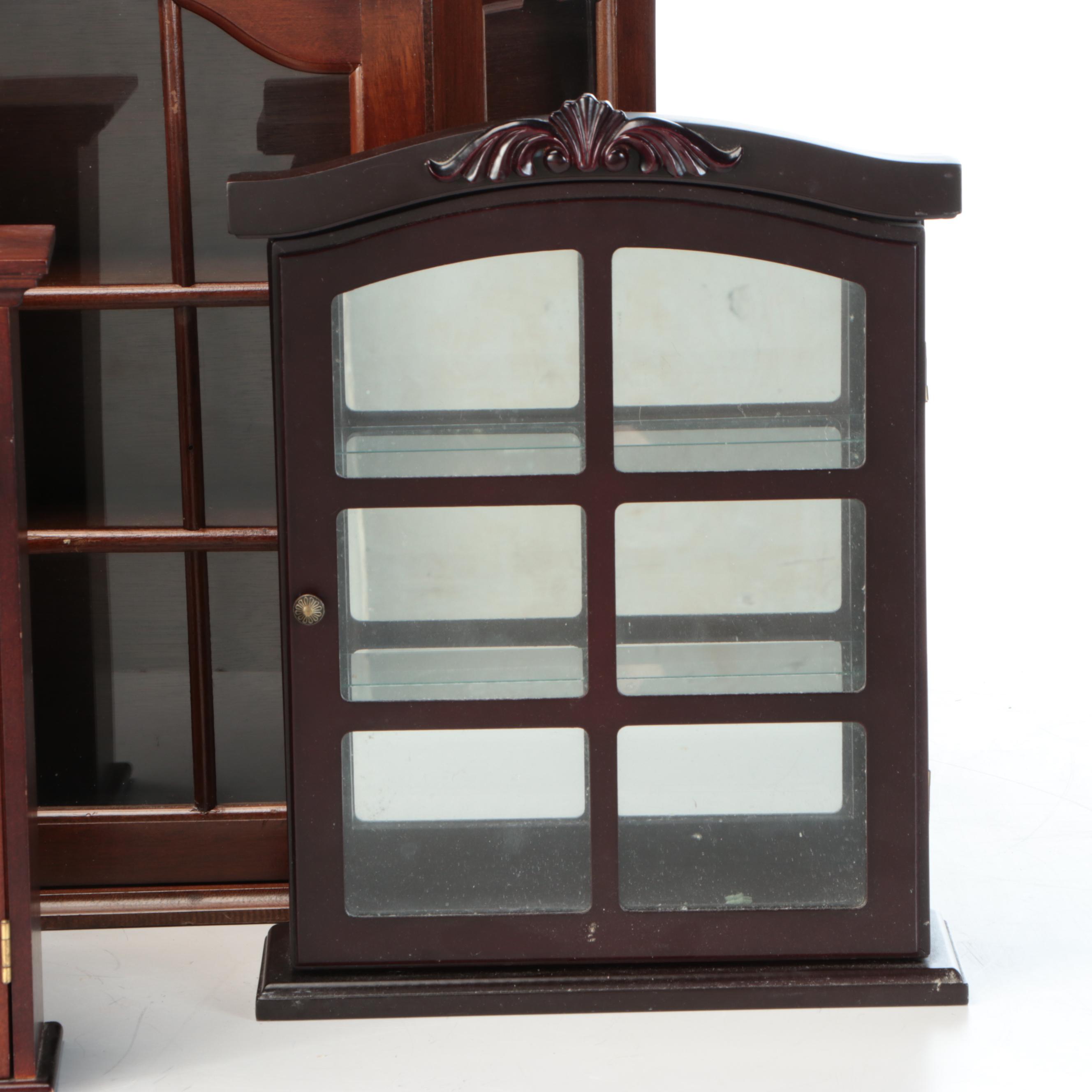 Chippendale Mahogany with Other Display and Curio Cabinets