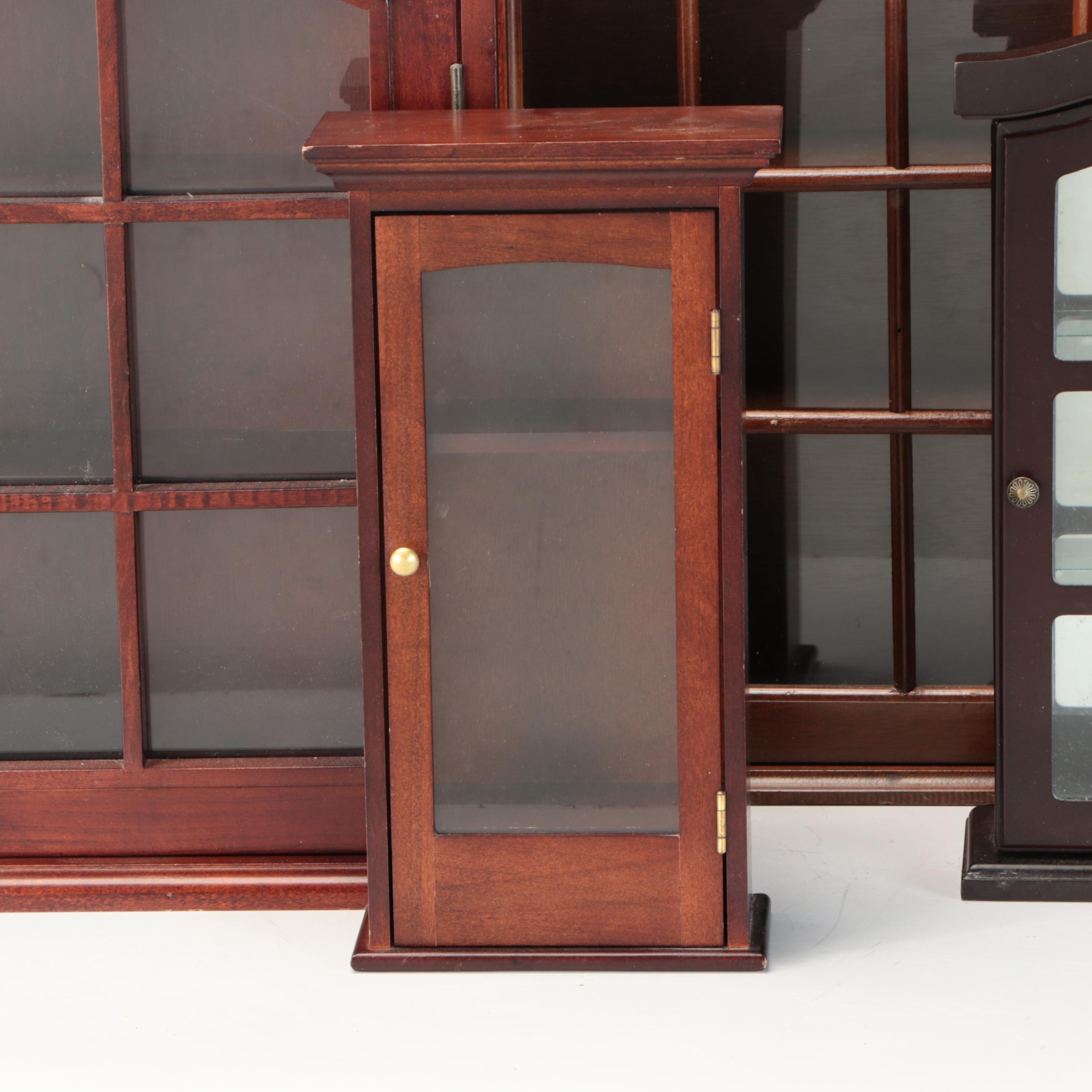 Chippendale Mahogany with Other Display and Curio Cabinets