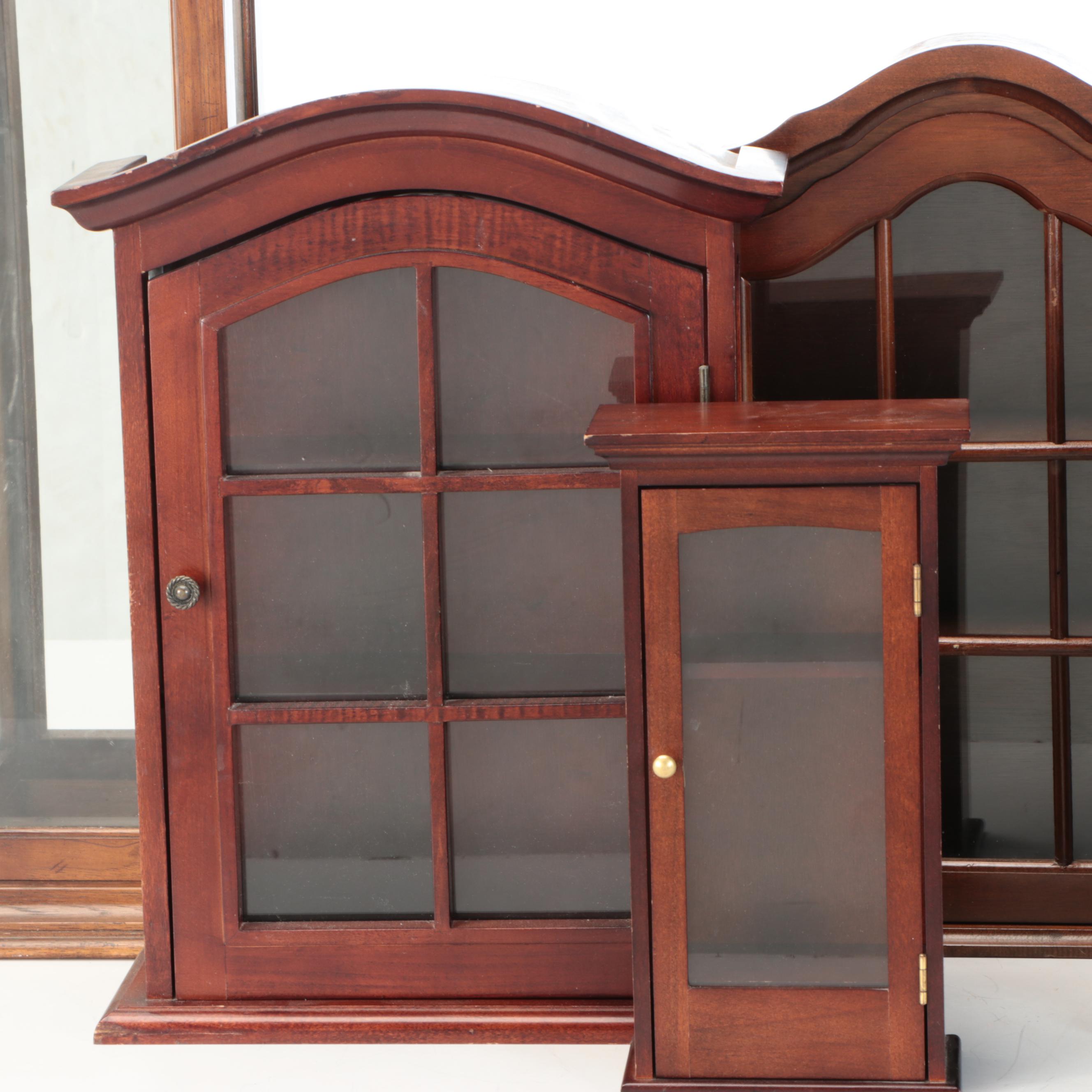 Chippendale Mahogany with Other Display and Curio Cabinets