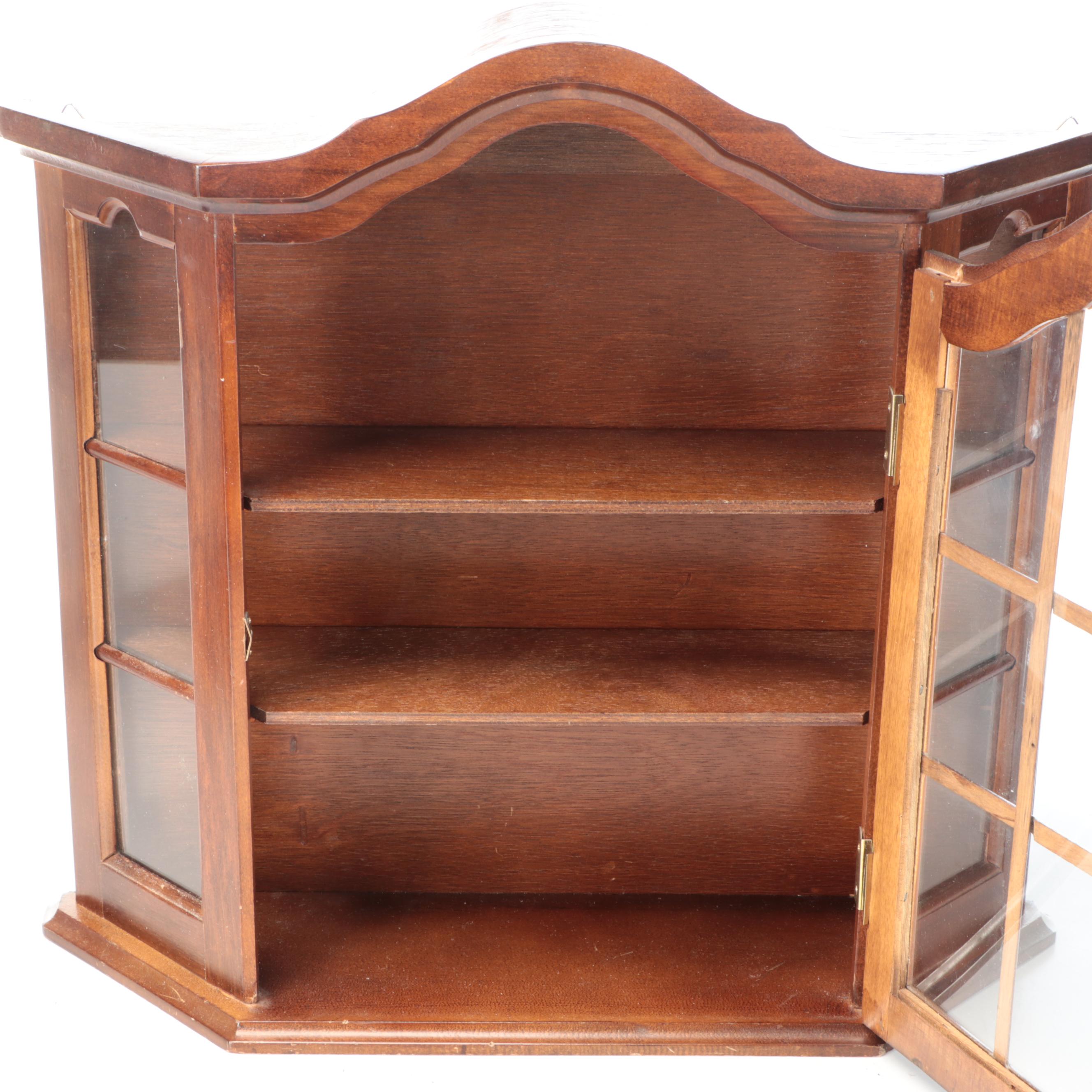 Chippendale Mahogany with Other Display and Curio Cabinets