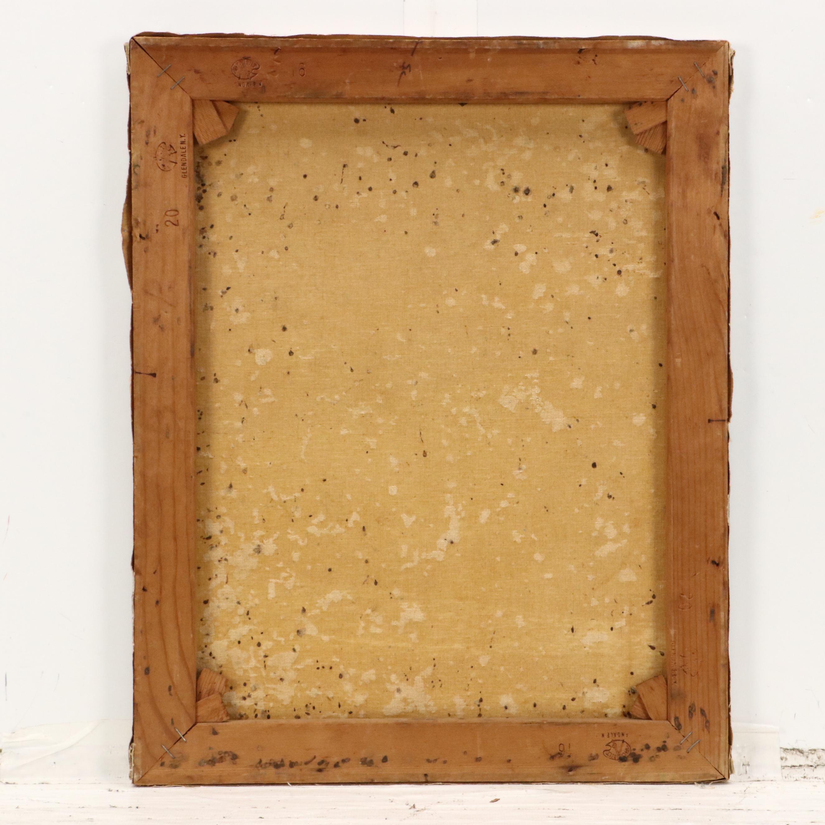 Marchand Parisian Cityscape Oil Painting