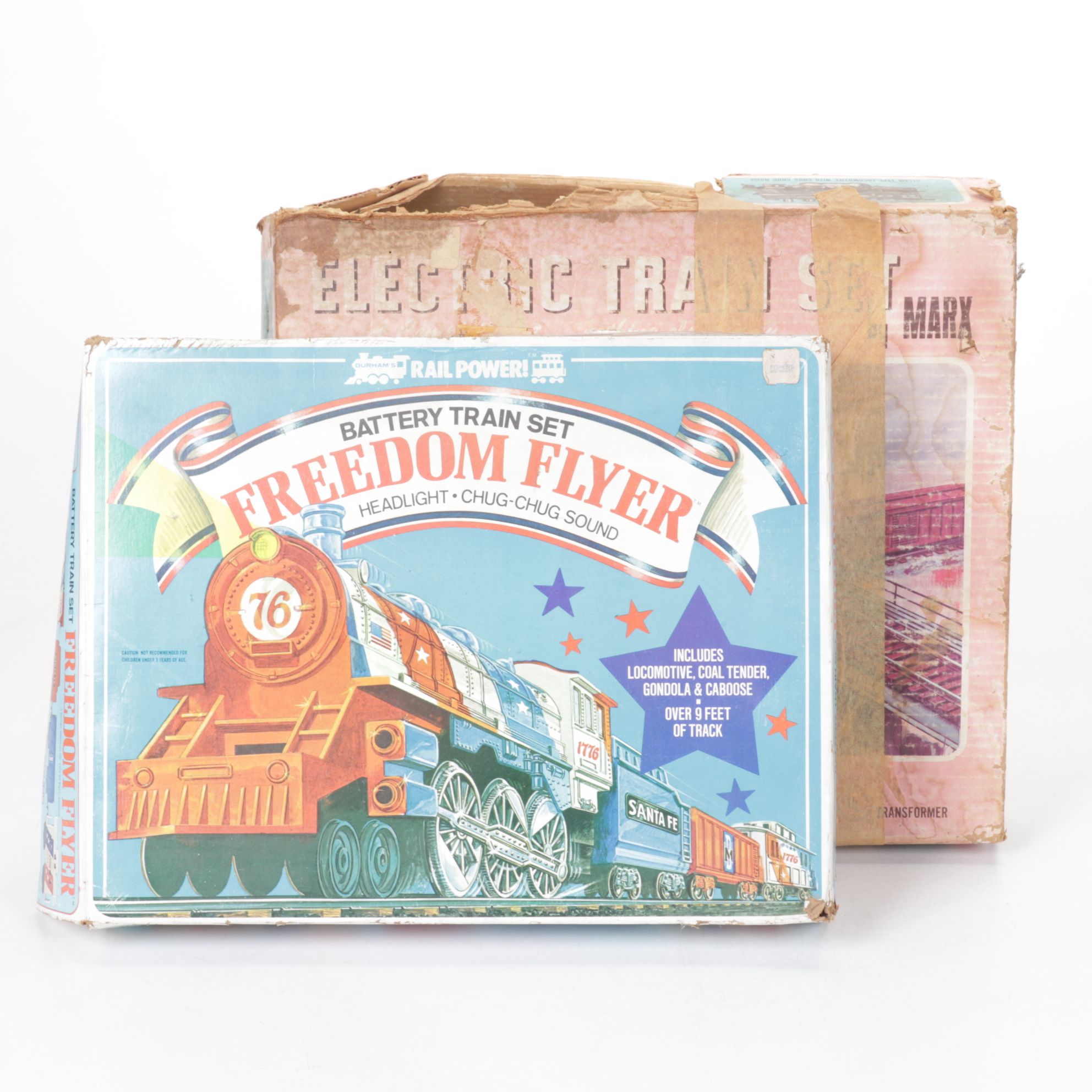 Marx O Gauge Train Set with Tracks, Transformer & More