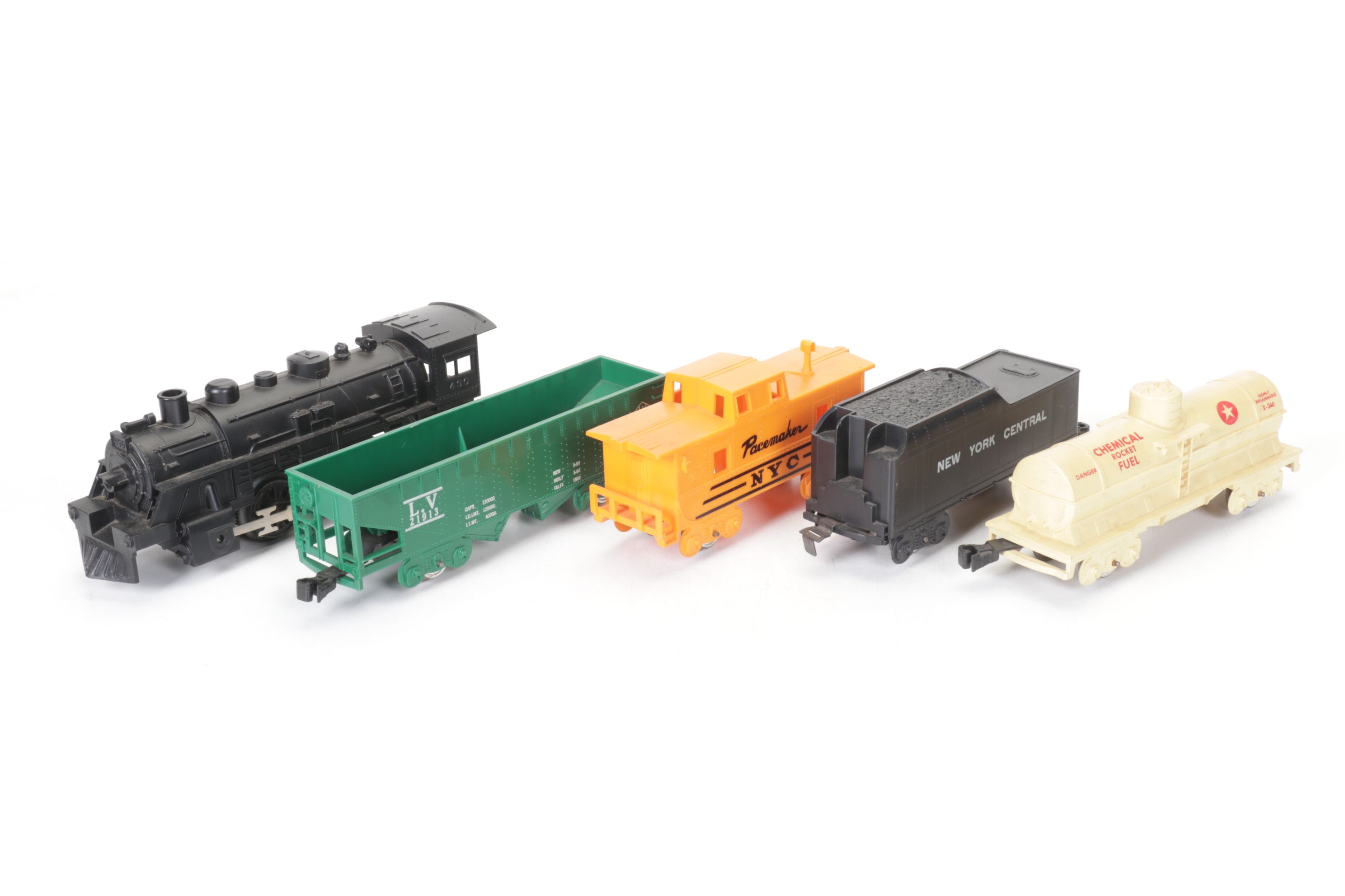 Marx O Gauge Train Set with Tracks, Transformer & More