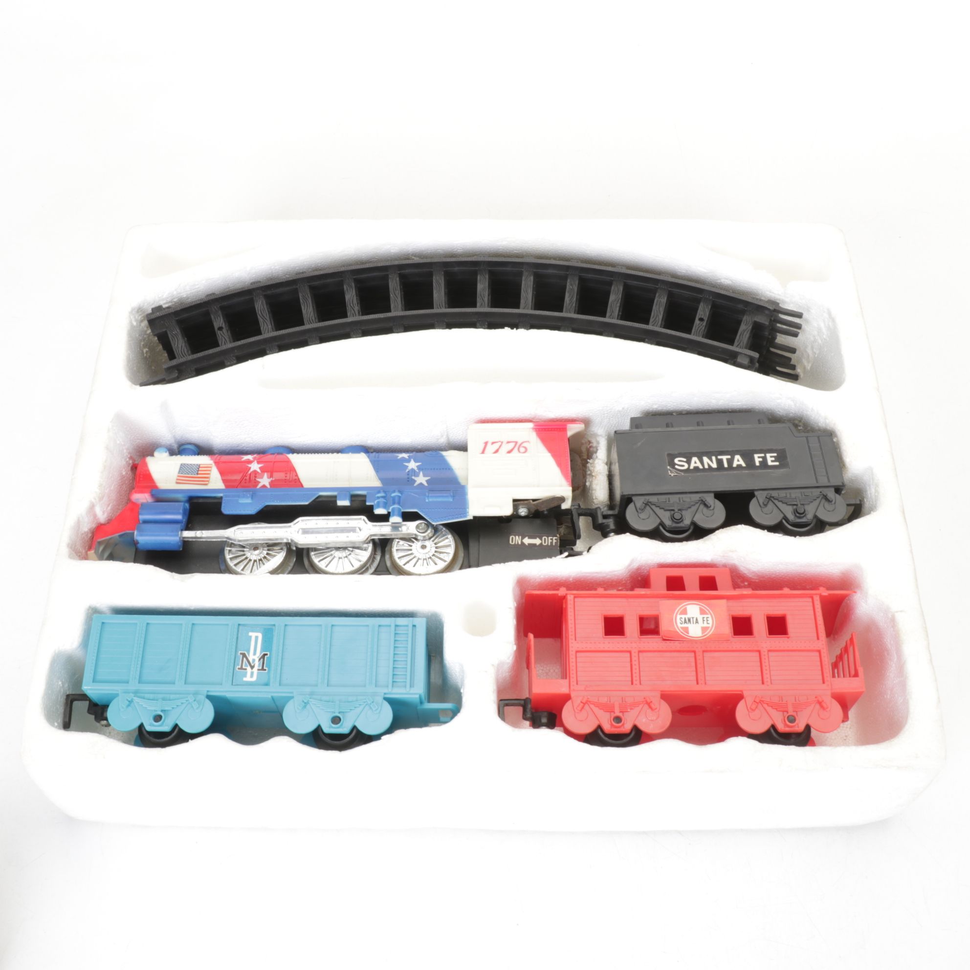 Marx O Gauge Train Set with Tracks, Transformer & More