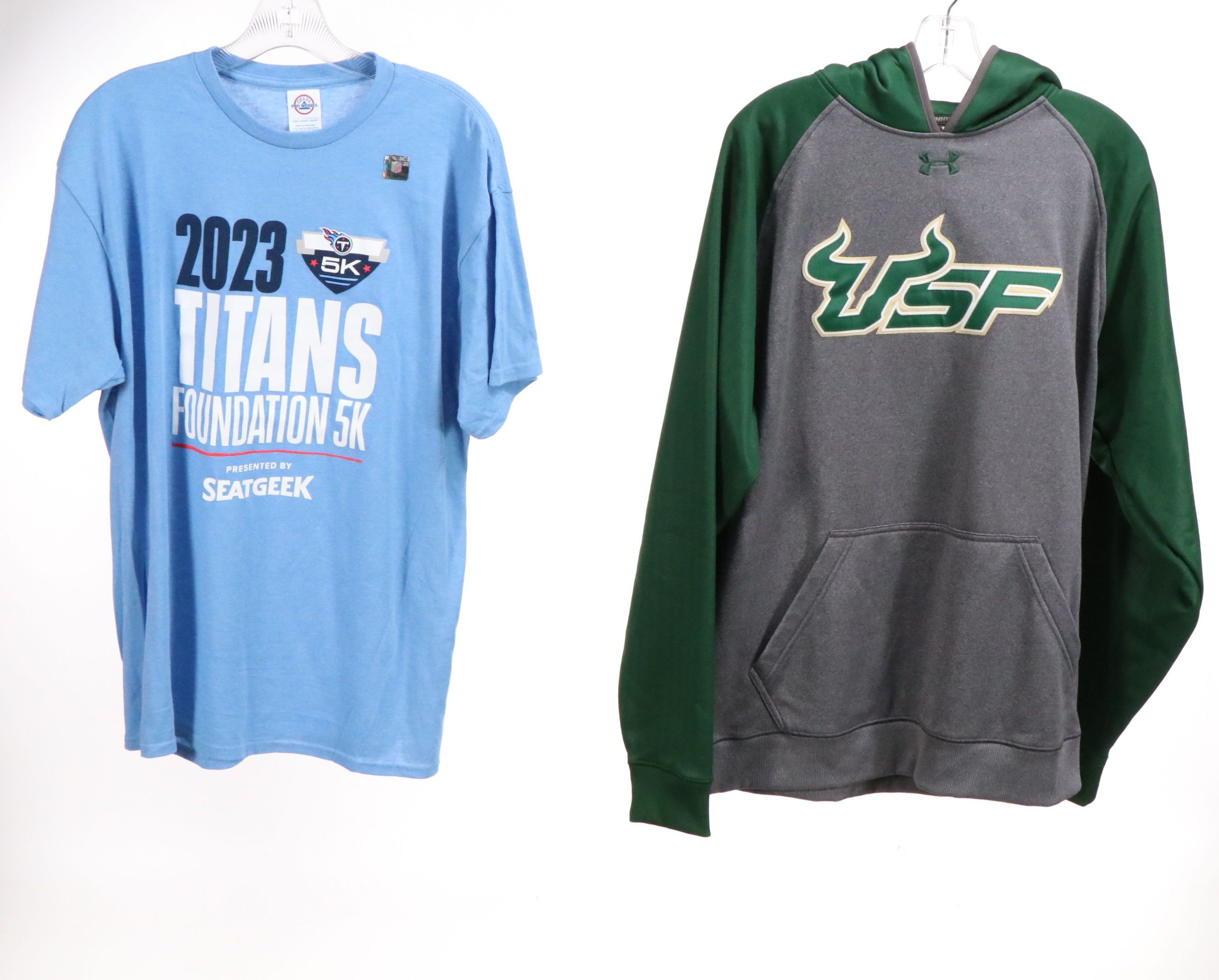 Chicago Bears, USF, Tennessee Titans, and Other Sports Clothing