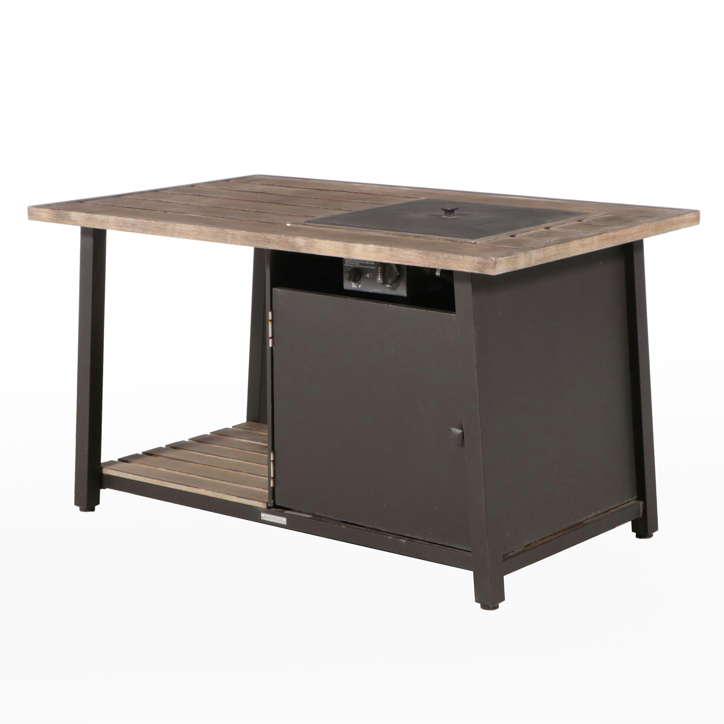 Hampton Bay Contemporary Gas Fire Pit Table