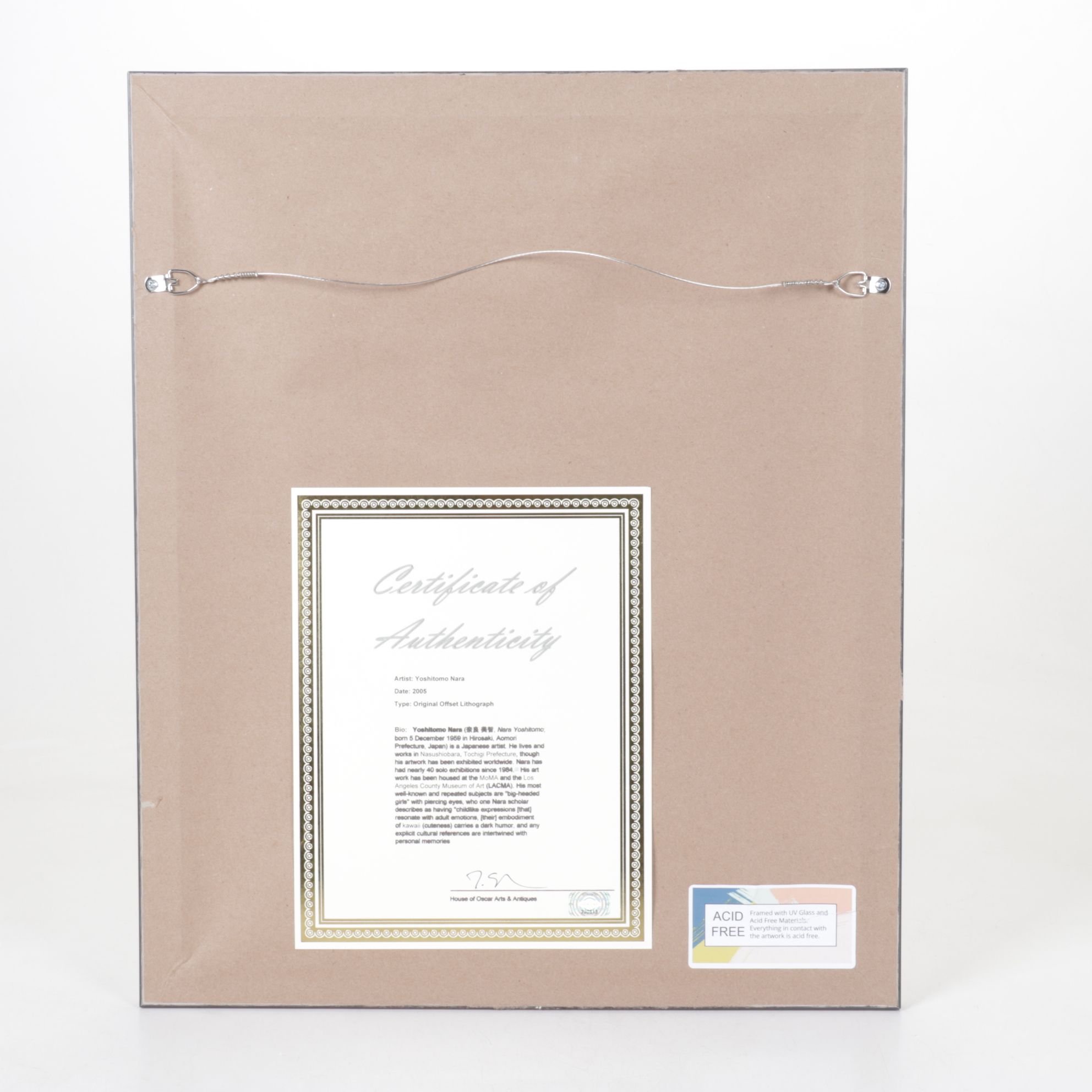 Yoshitomo Nara Offset Lithograph "Ground Zero," 2005